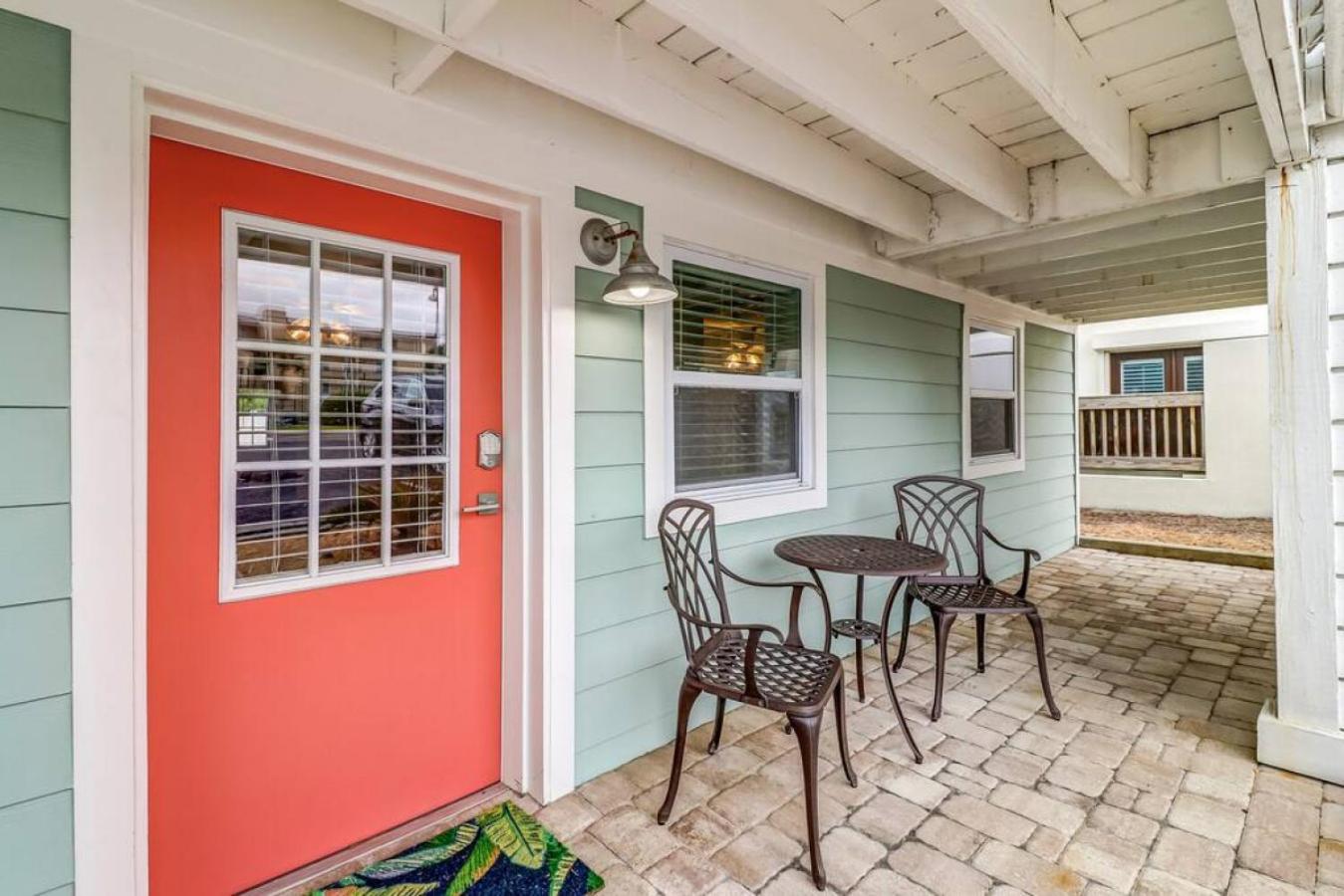 Tropical Beach Bungalow Down - Backyard - Grill - Across Street from Beach view 3