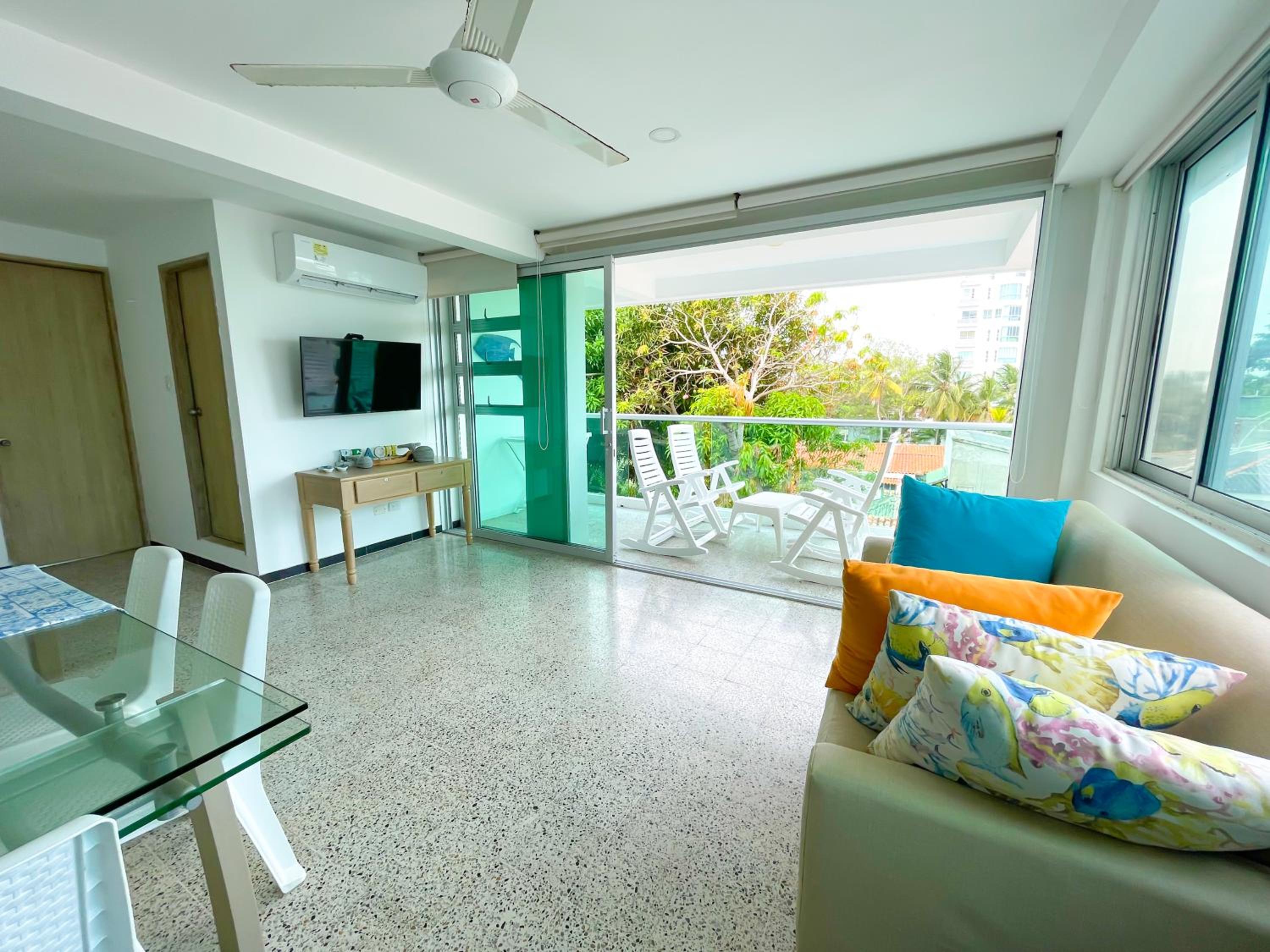 Hermoso Apartamento Frente al Mar 2 Habitaciones C44