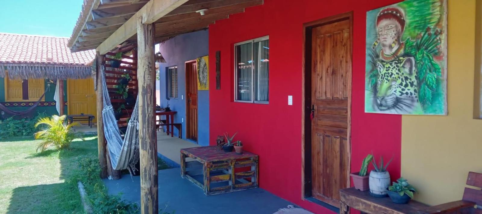 Villa do ET Caraíva - Suíte com piscina e ar condicionado a 100mts da praia
