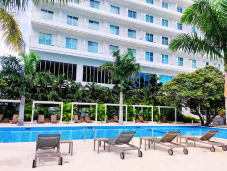 Edificio Playa dormida 2 con Piscina y playa