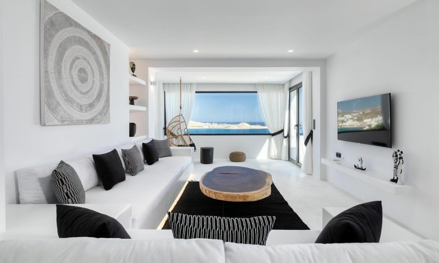 Magnificent Mykonos Villa Villa Rikei 5 Bedrooms Unique Aegean Sea Views photo 5