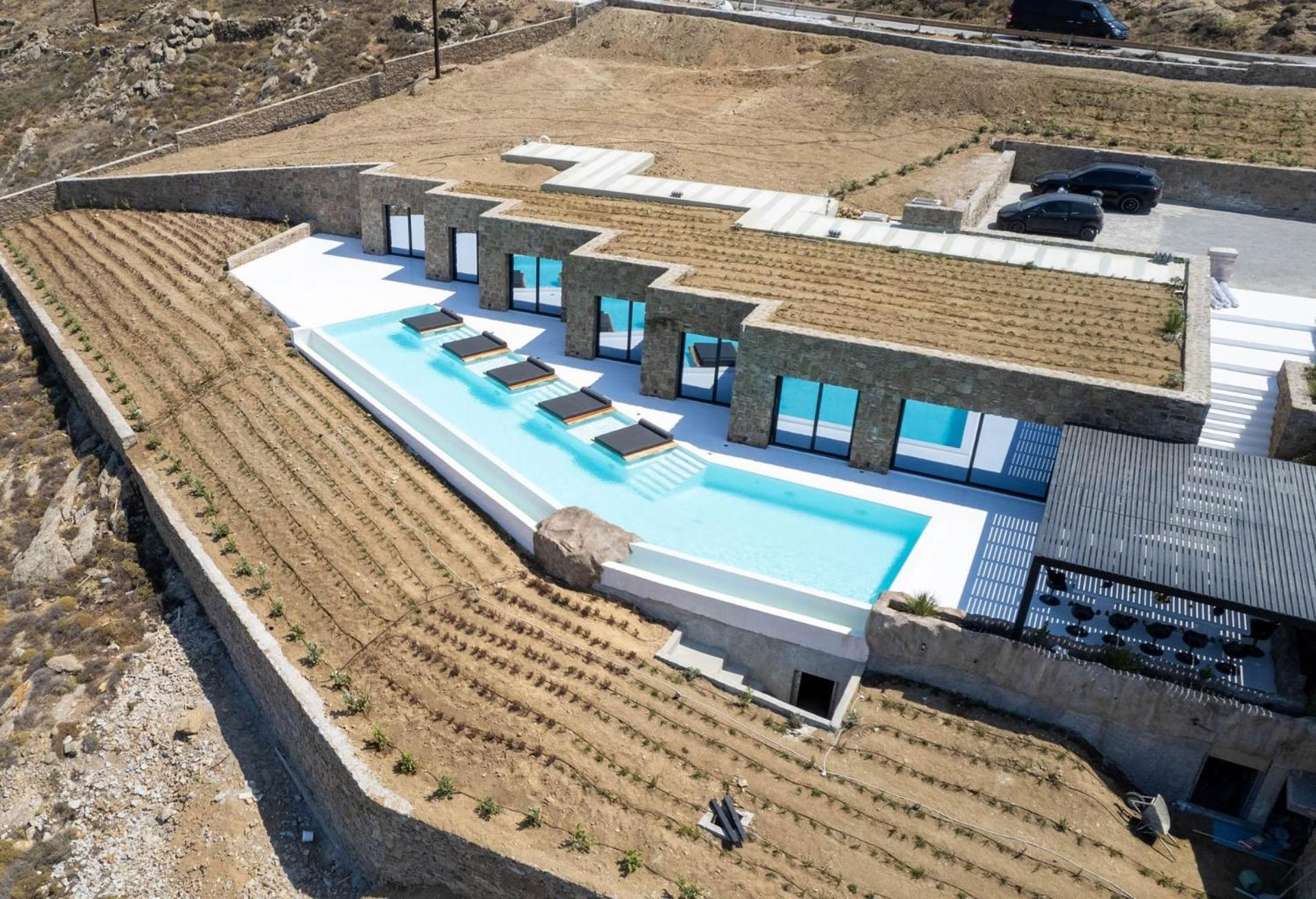 Extraordinary Mykonos Villa Villa Shifu 6 Bedrooms Unique Aegean Sea View photo 4