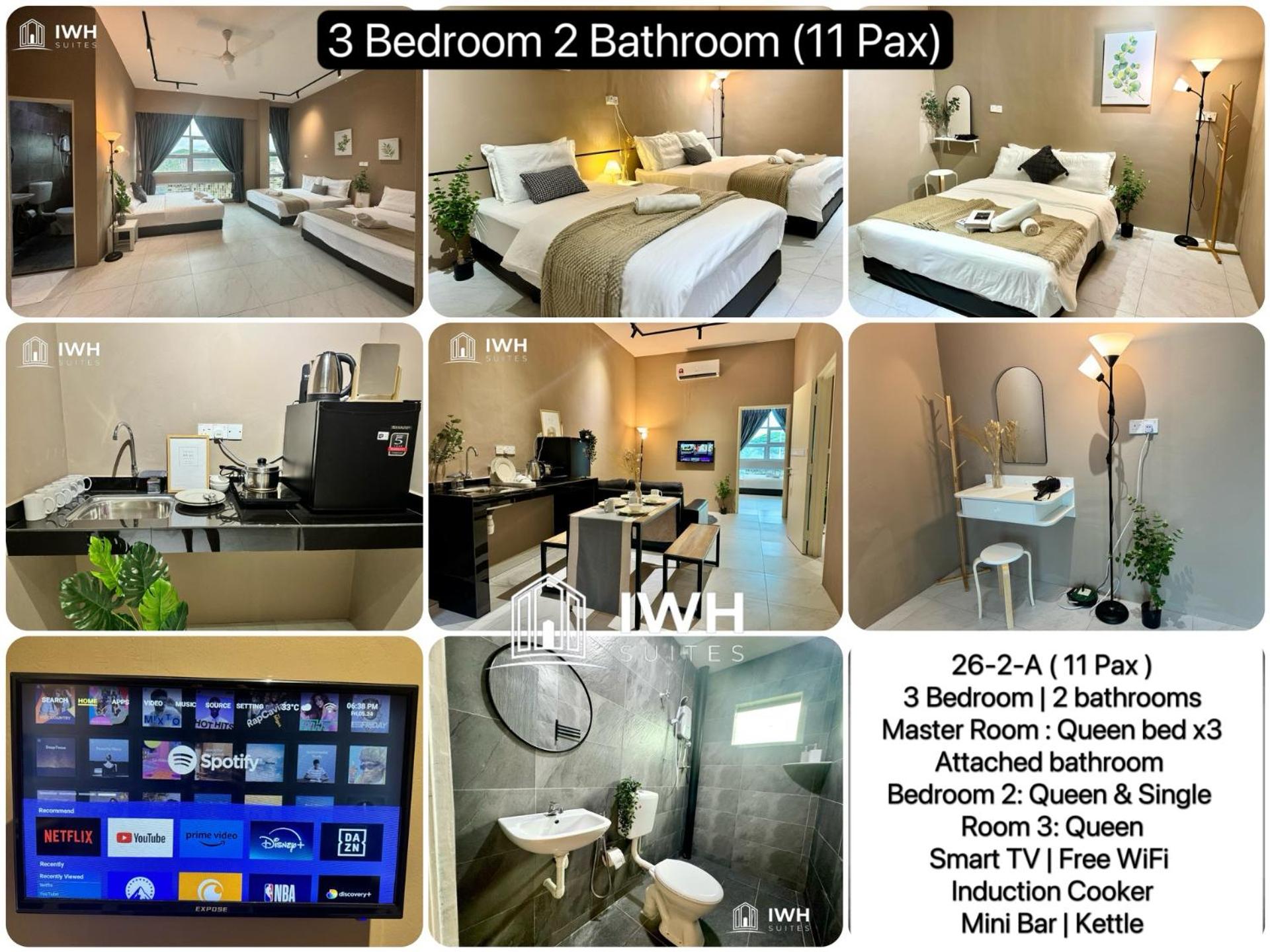 Ipoh Town SOHO Suites 8-34 pax by IWH Suites photo 4