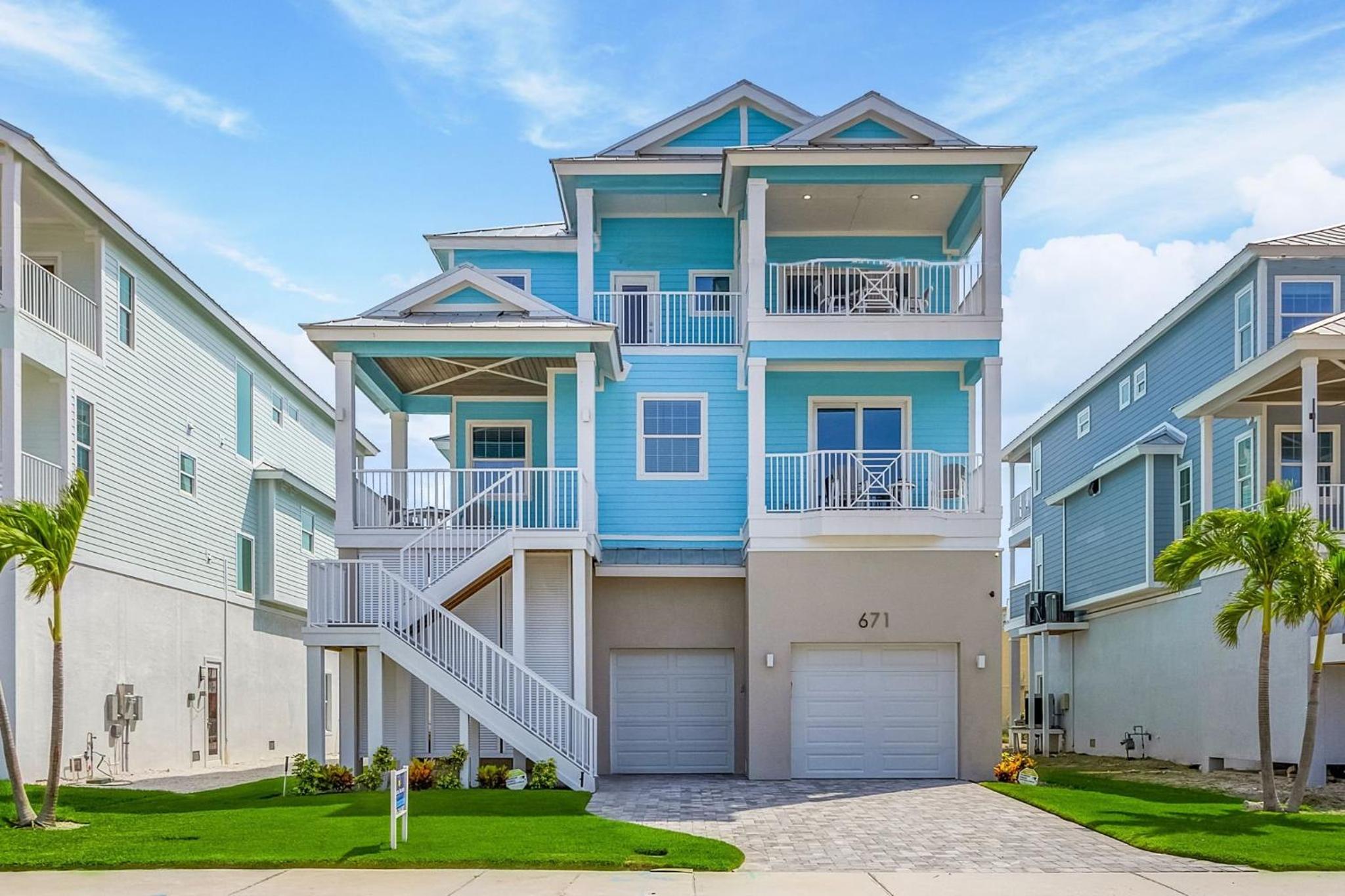 671 Estero Blvd "Ocean Pearl" home view 2