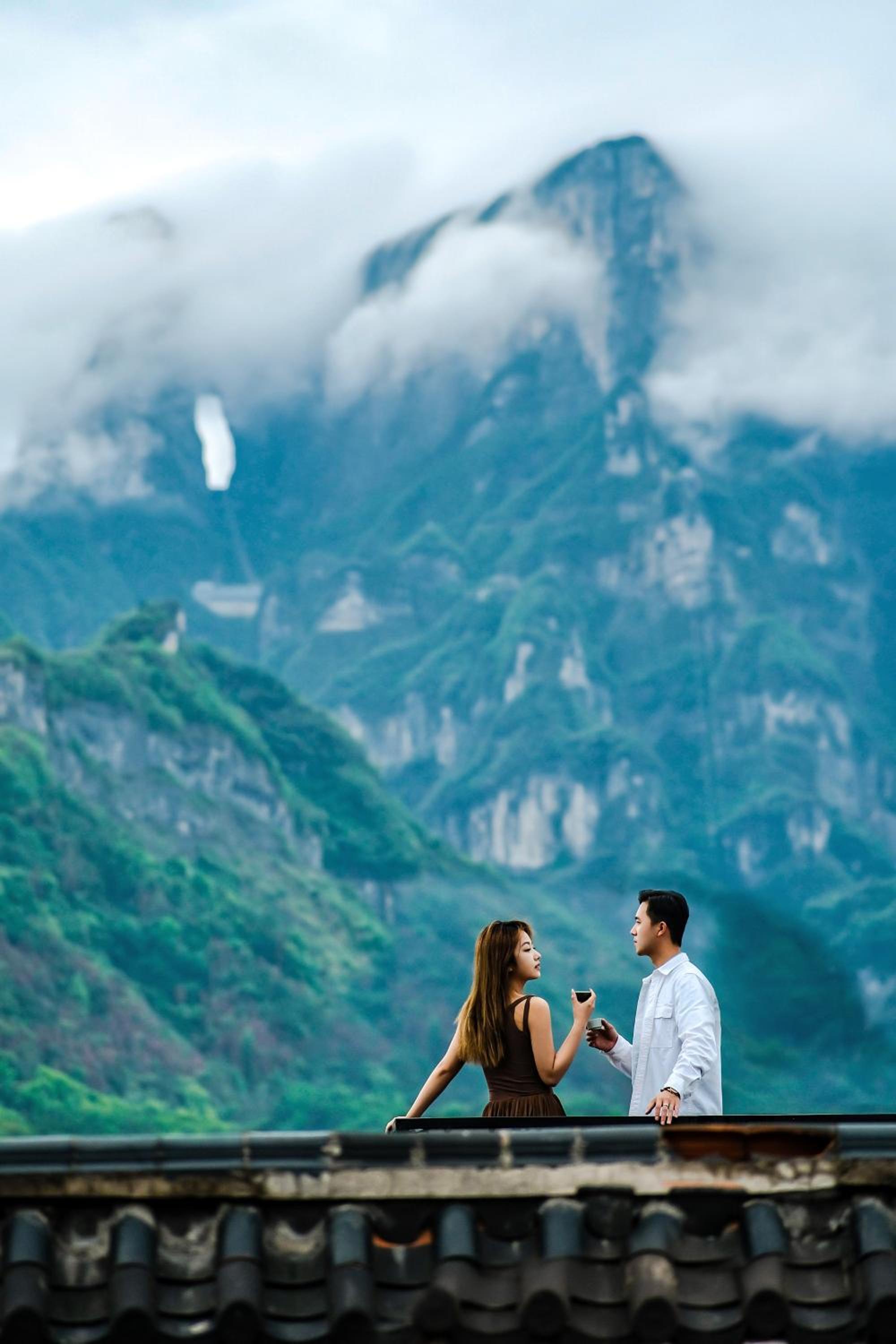 Tianmen Boutiqu Hotel-Free pickup-English services-Near the Tianmen Cableway