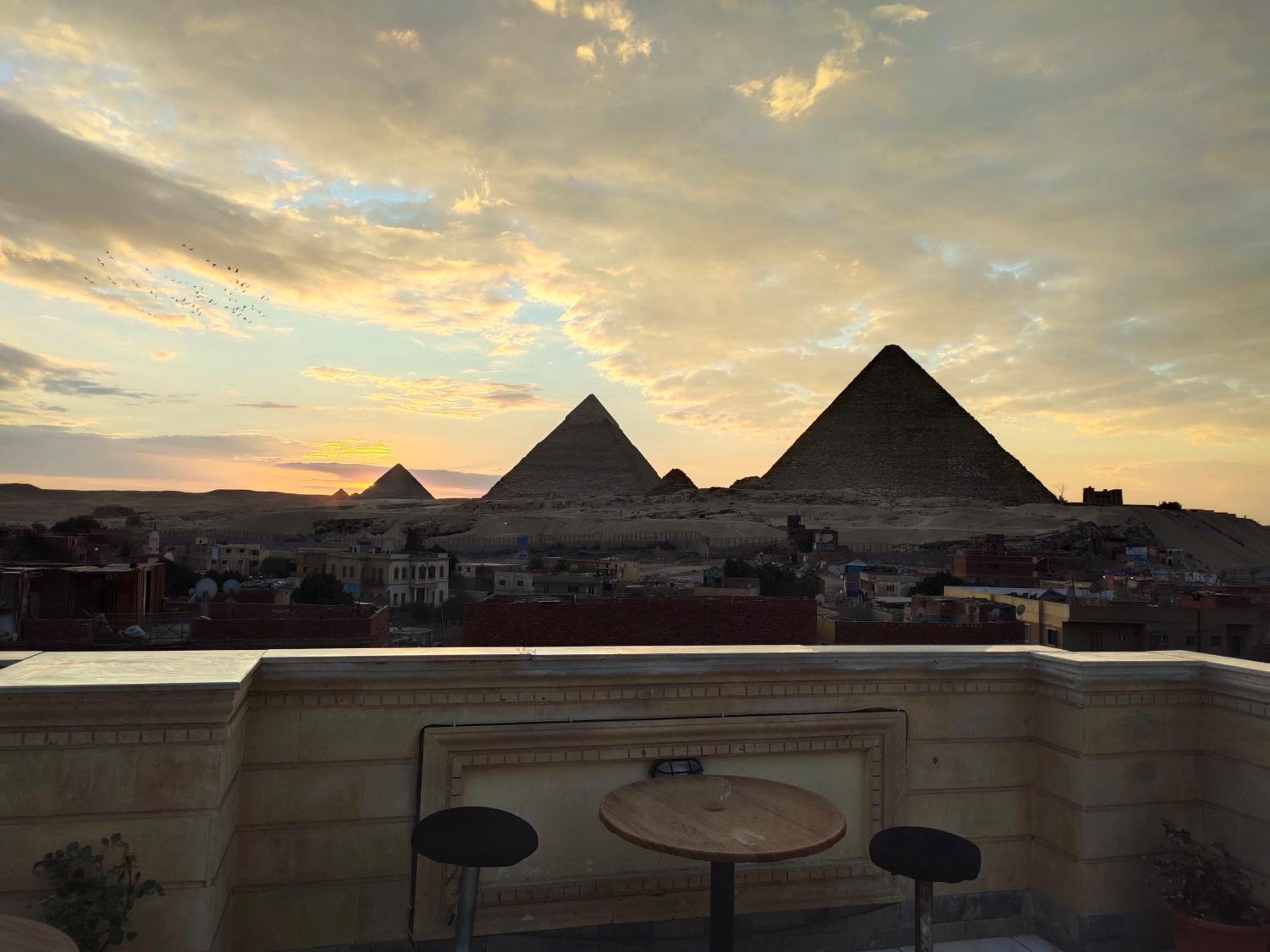 pyramids live in