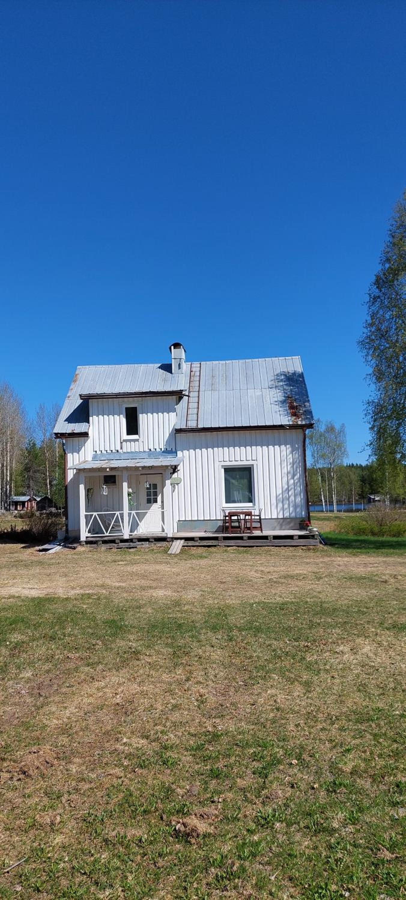House with lake view swedish lapland