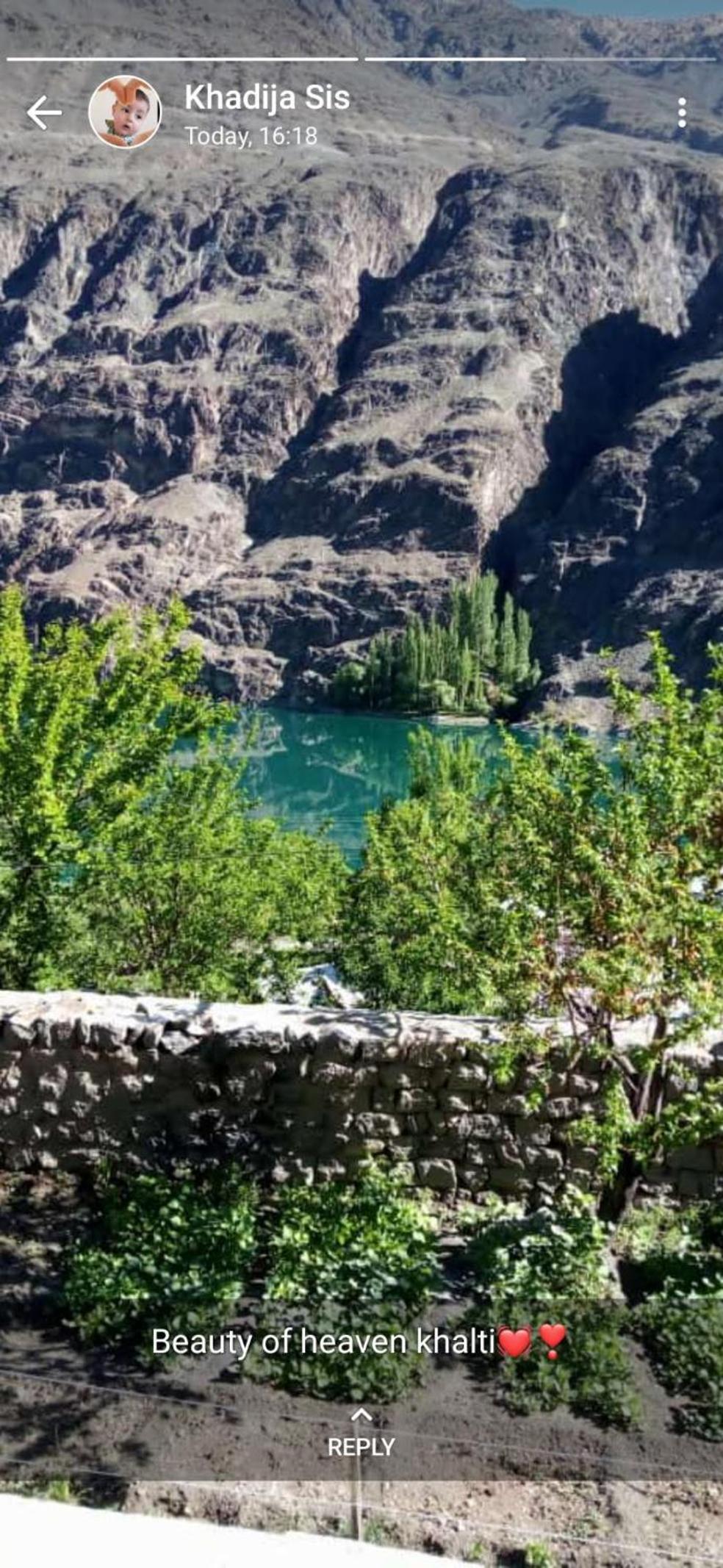 Ghizer Eden Lake INN view 4