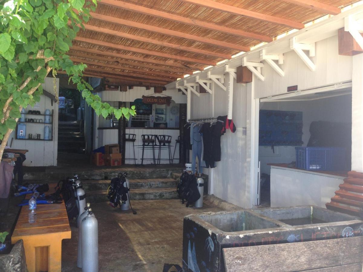 outdoor BBQ area