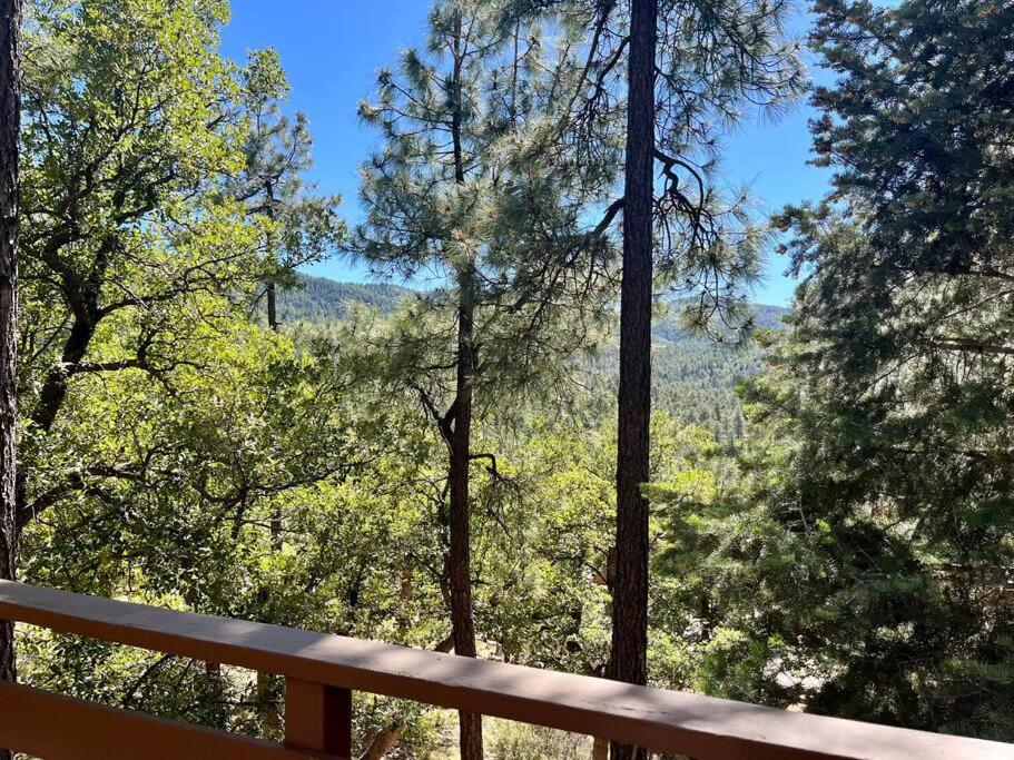 Quiet cabin in the woods view 5