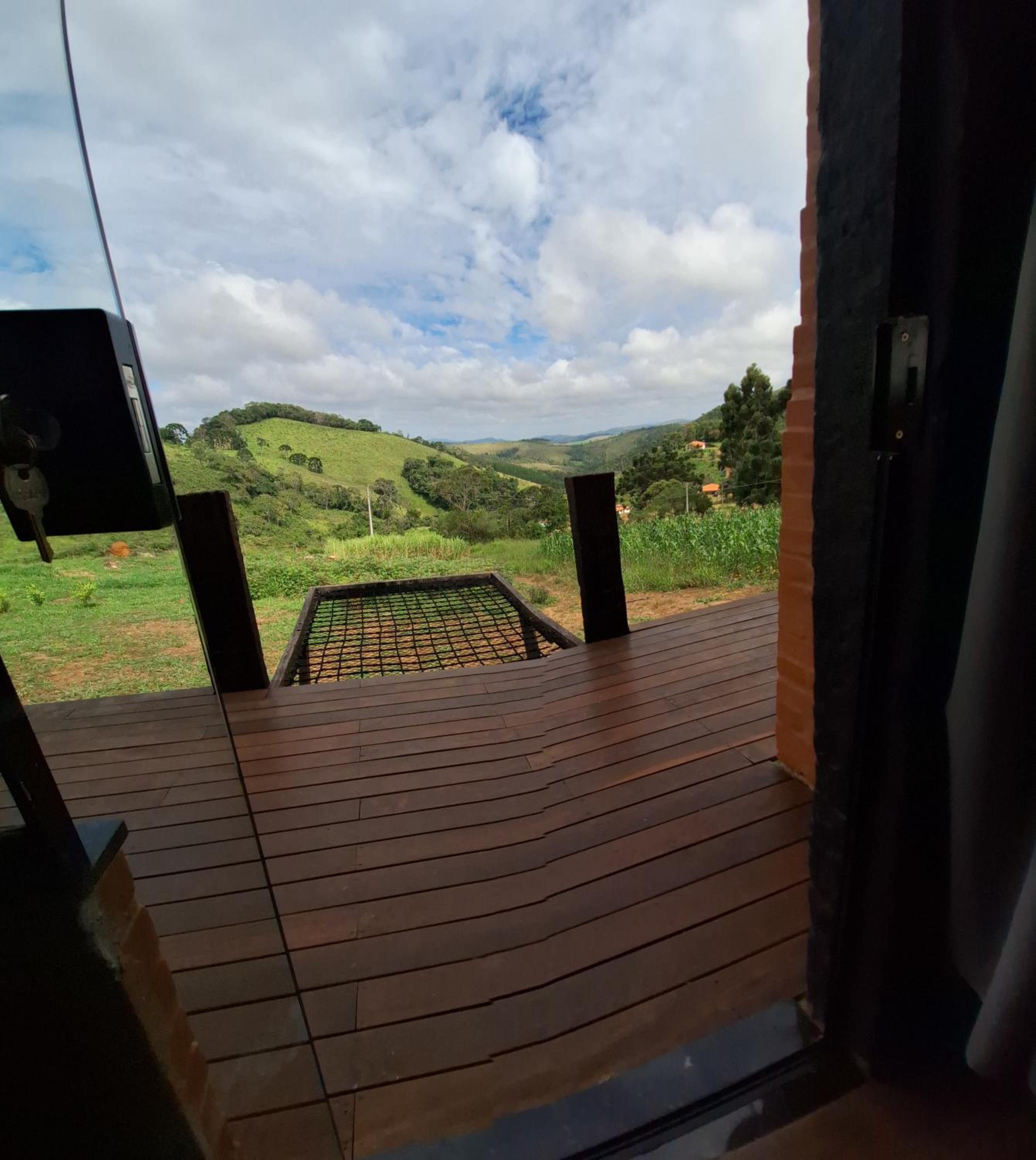Vitrine da serra chalé luxo