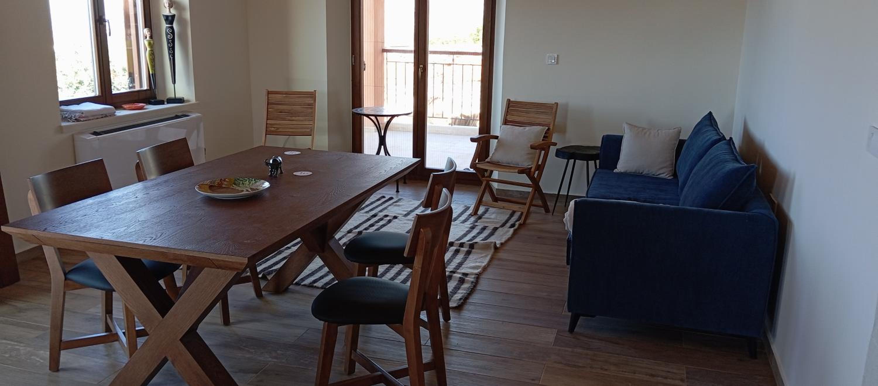 Summer Villa with sea view,6 min drive from airport, near Seitan Limania beach view 3