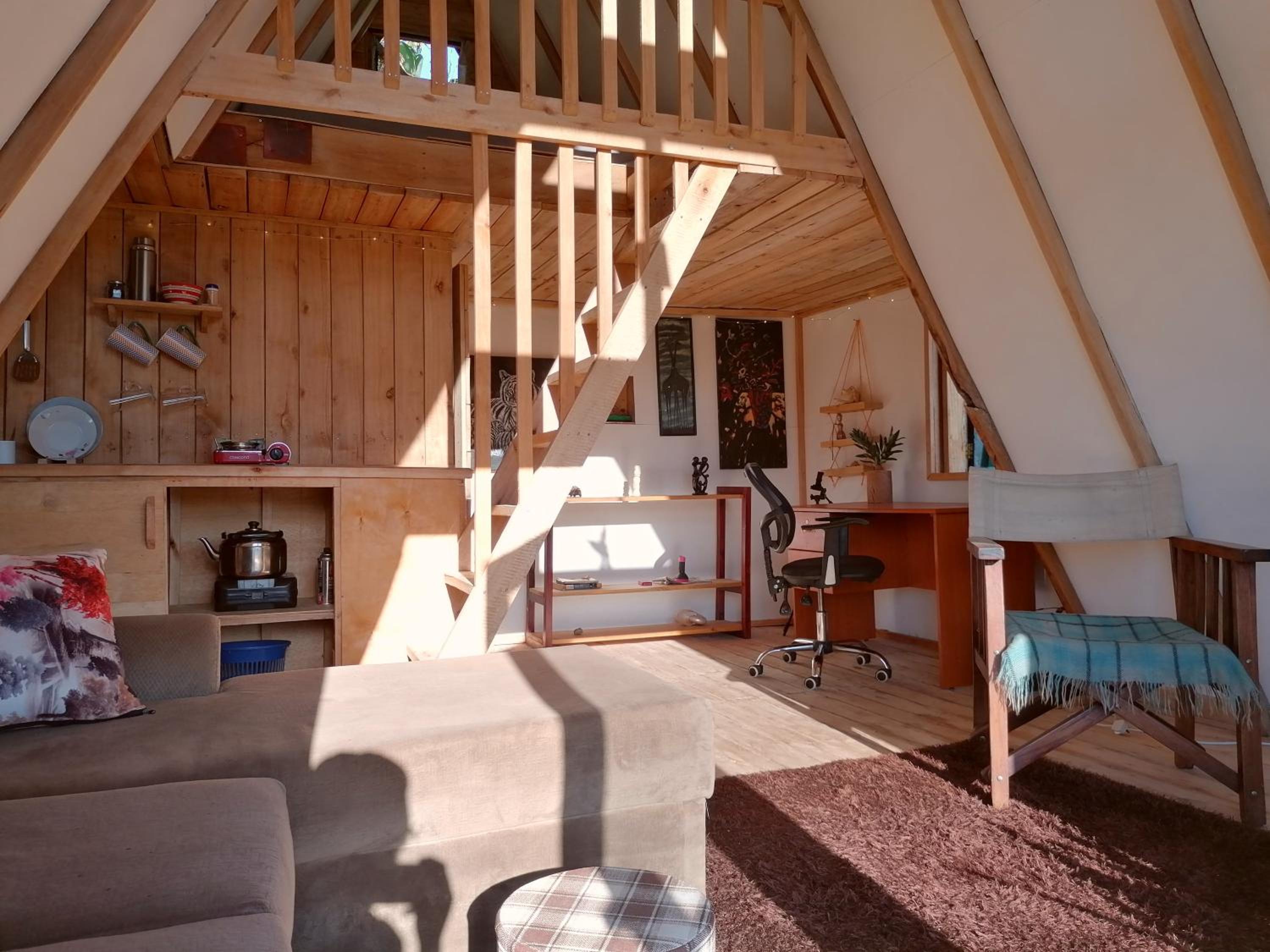JP's A frame cabin view 3