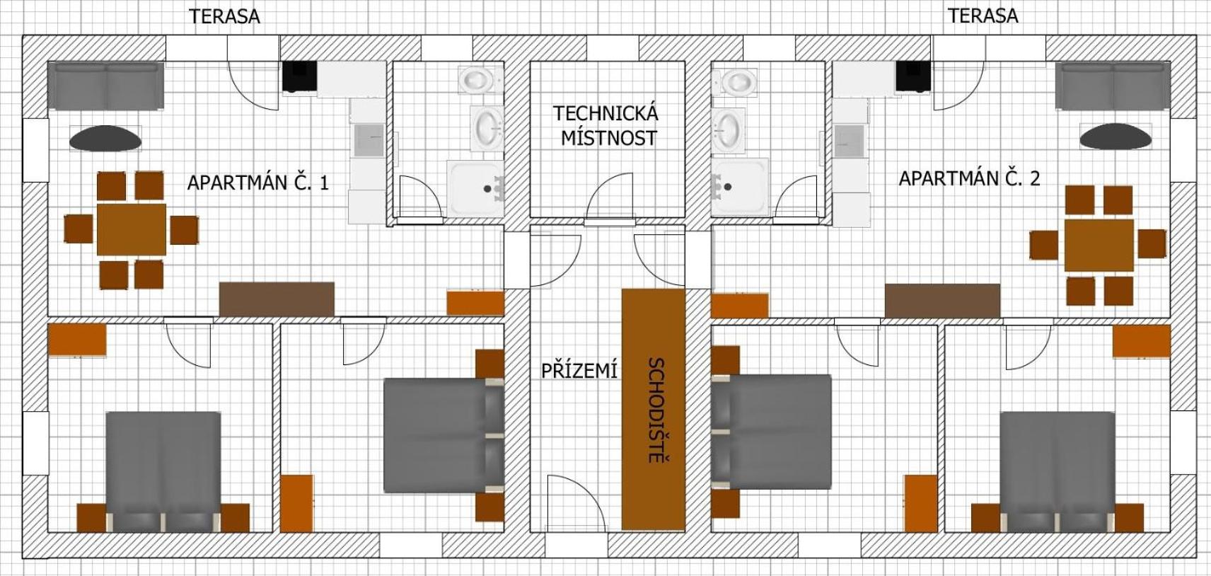 Apartmány Benátky