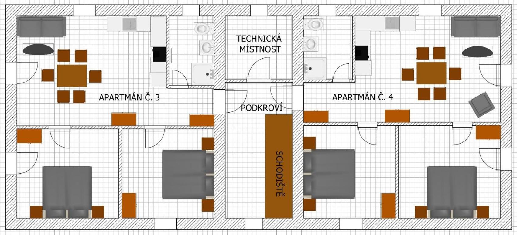 Apartmány Benátky