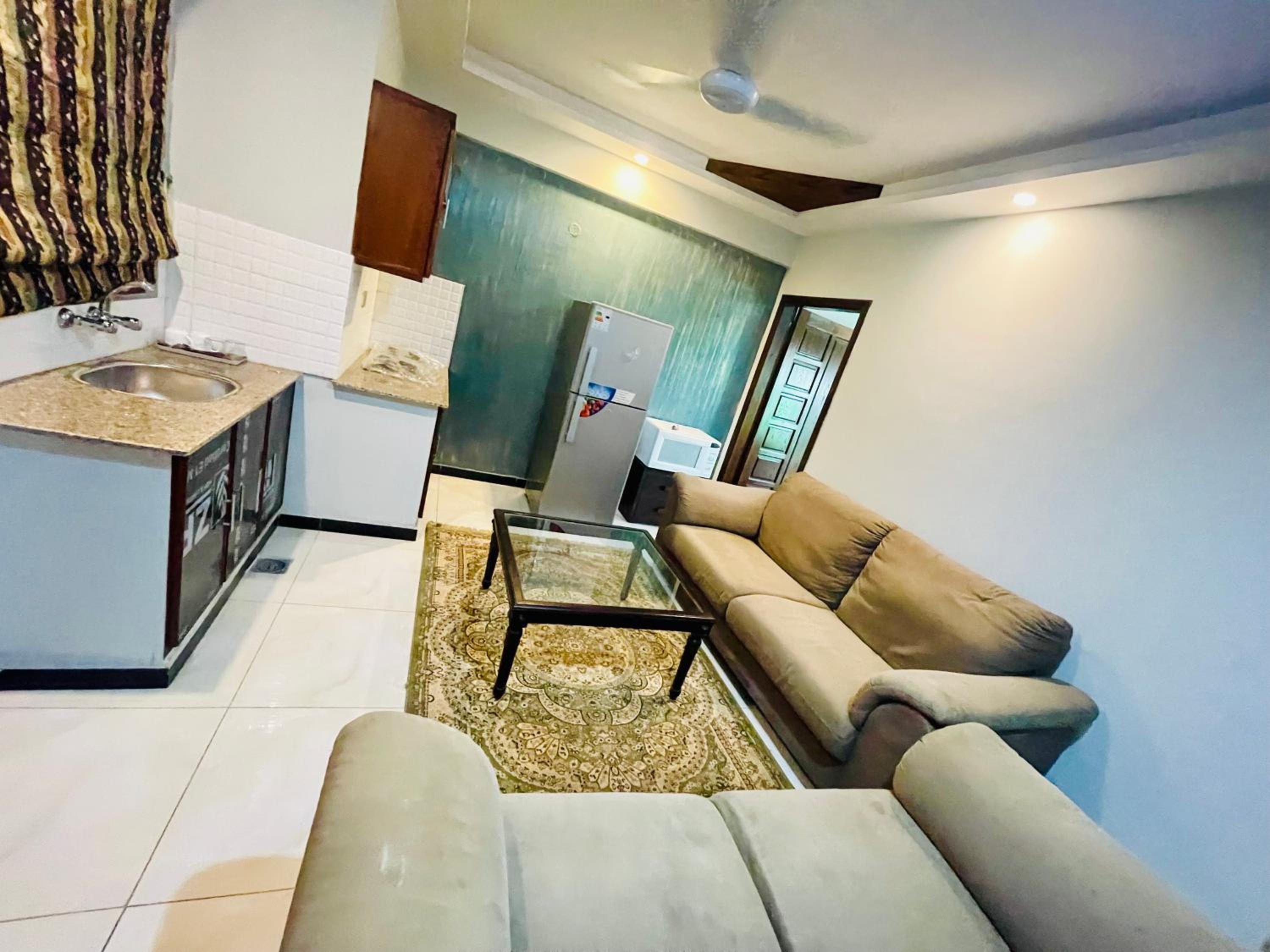 One bed full furnished apartment view 5