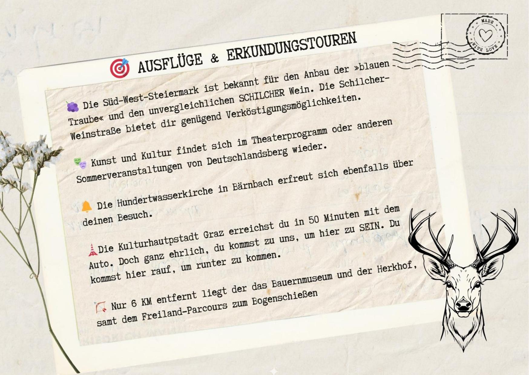 Dein HimmelReich - Ruheoase im Almenland auf 1000m über'm Alltag