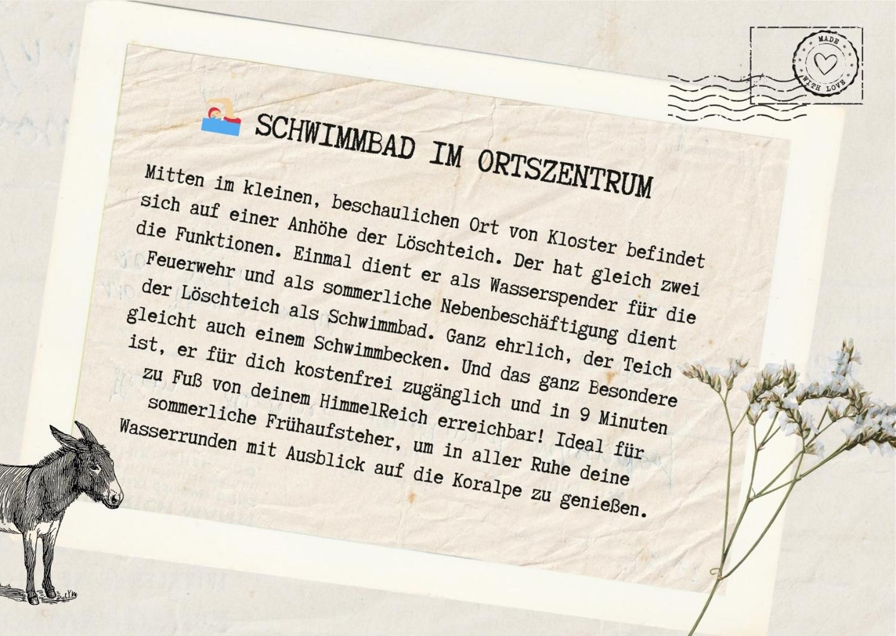 Dein HimmelReich - Ruheoase im Almenland auf 1000m über'm Alltag