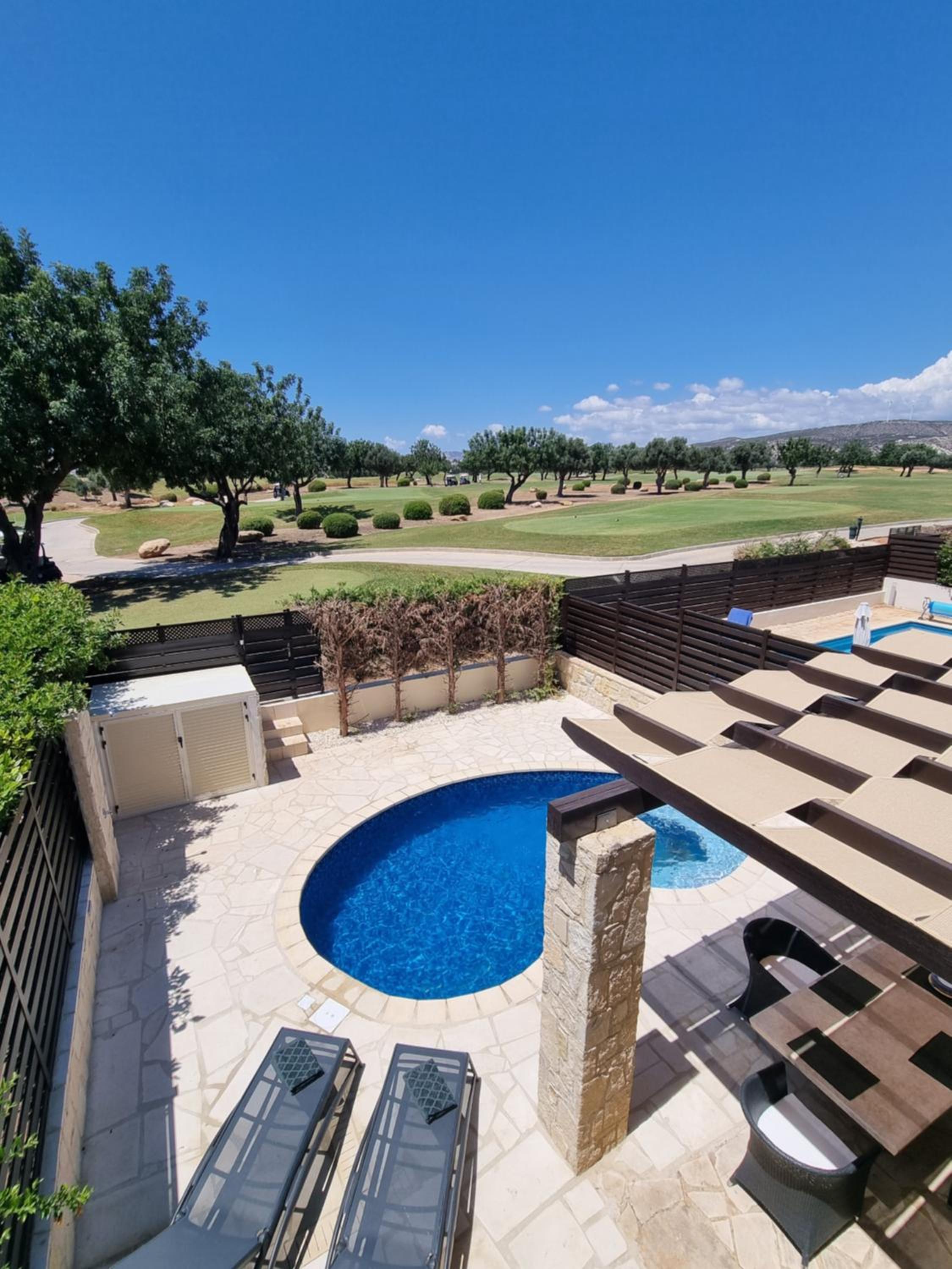 Villa Nausicaa private pool & hot tub, Aphrodite Hills Golf Resort
