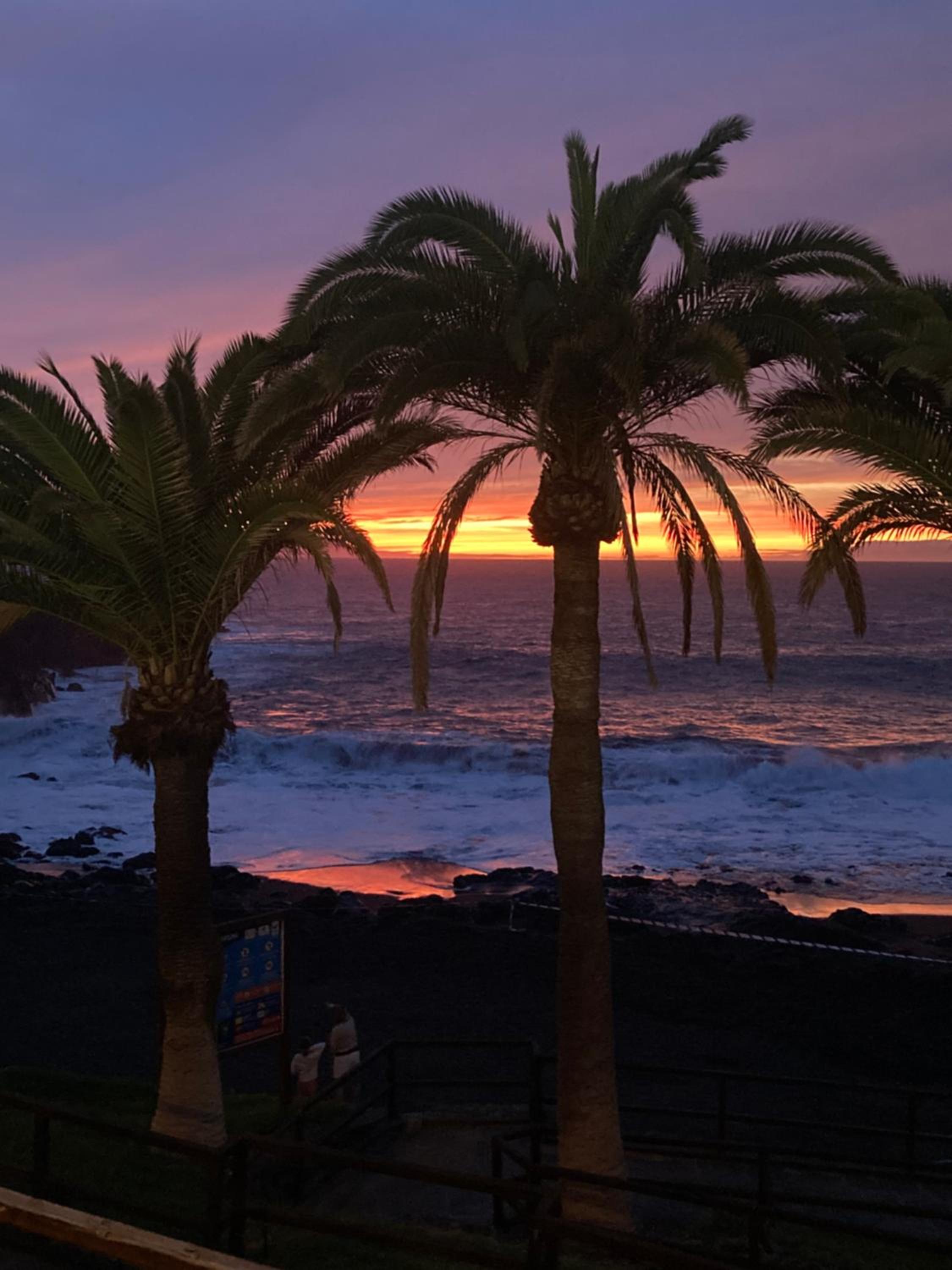 SUNSET in Arena beach