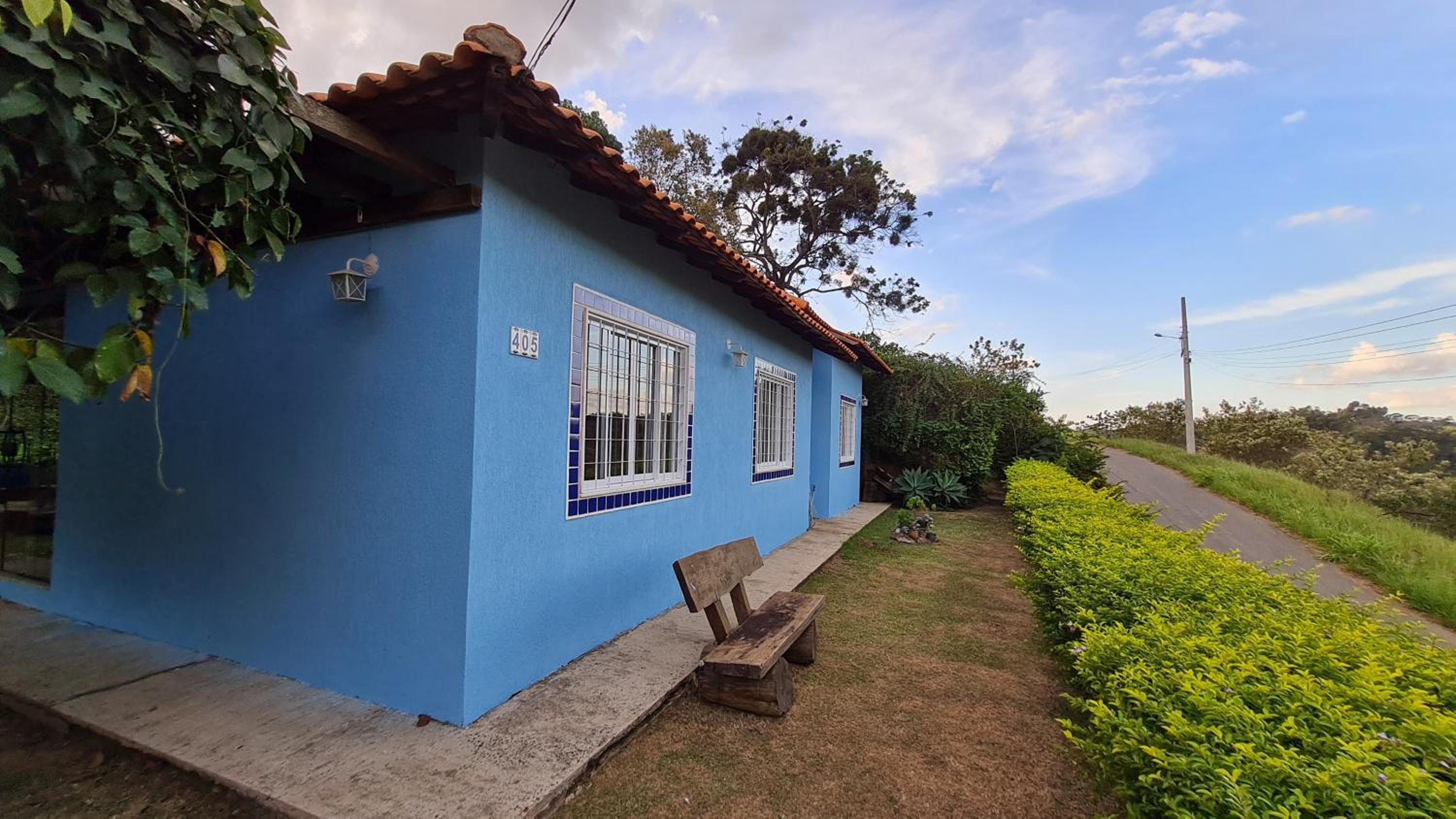 Casa Azul do Recanto dos Eucaliptos