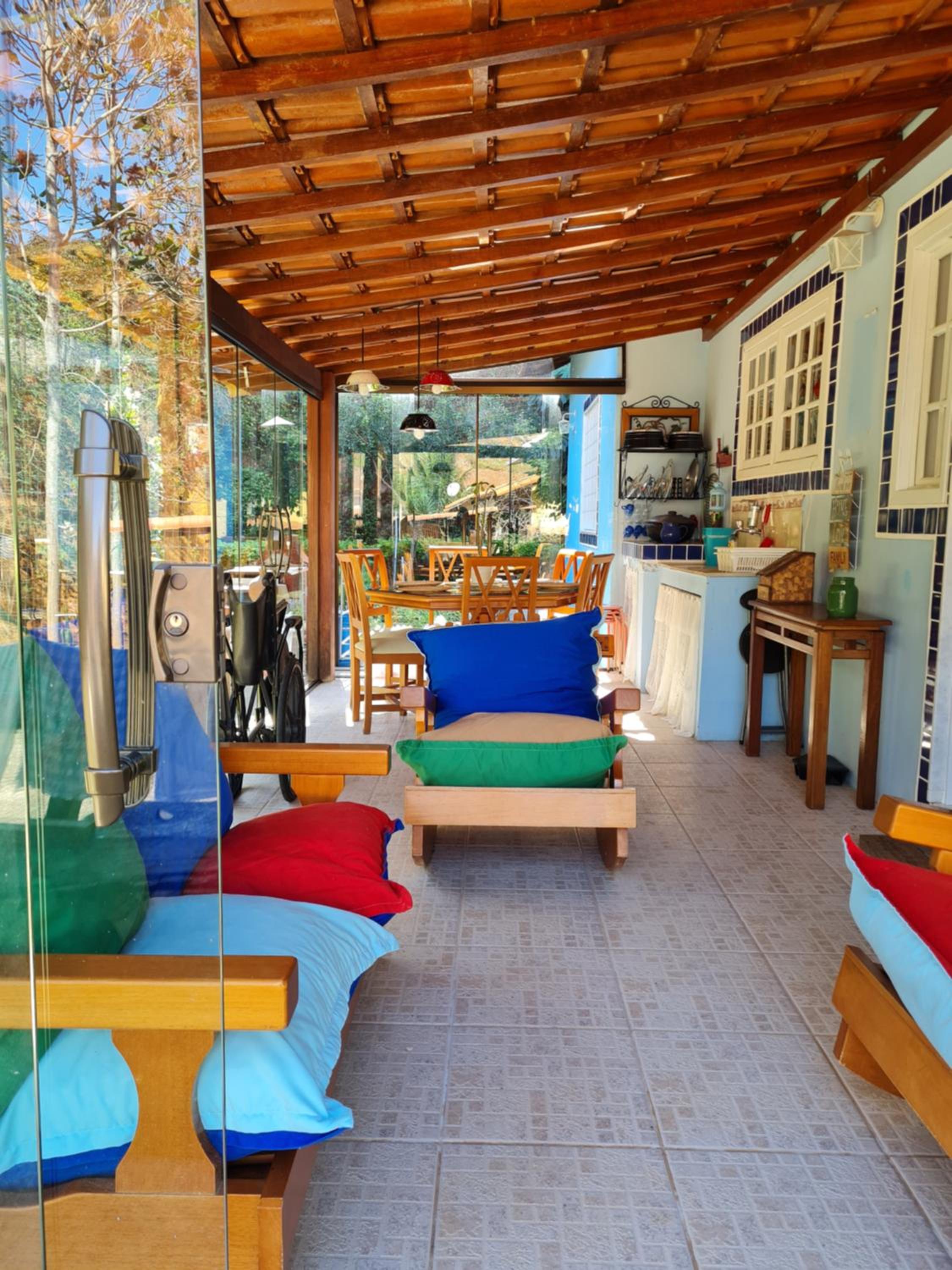 Casa Azul do Recanto dos Eucaliptos