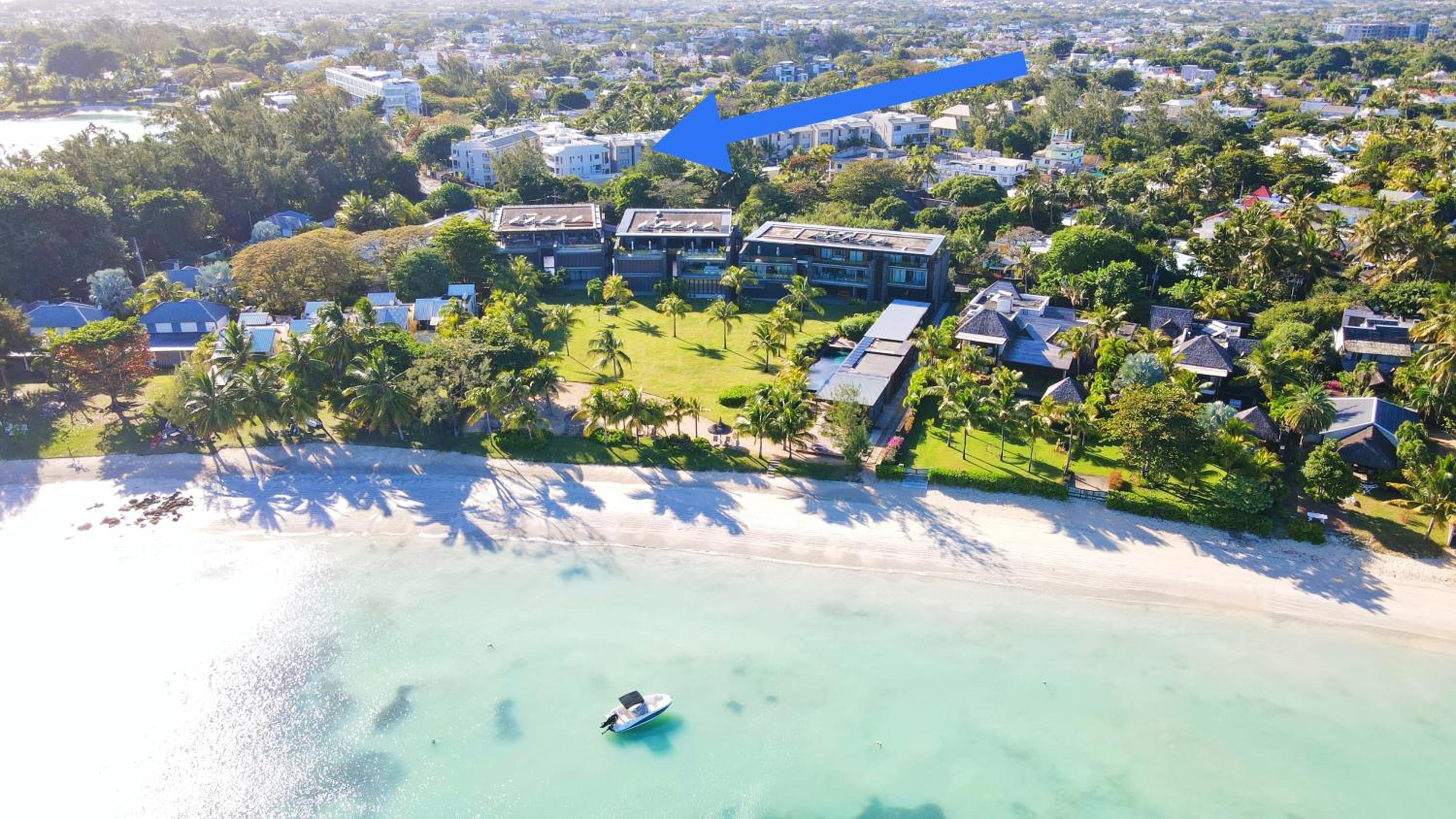 Villa Eden-2 bedrooms with Private Rooftop Terrace & Pool, access to private beachclub, Ki Residences, Pereybère - Managed by KSN view 3