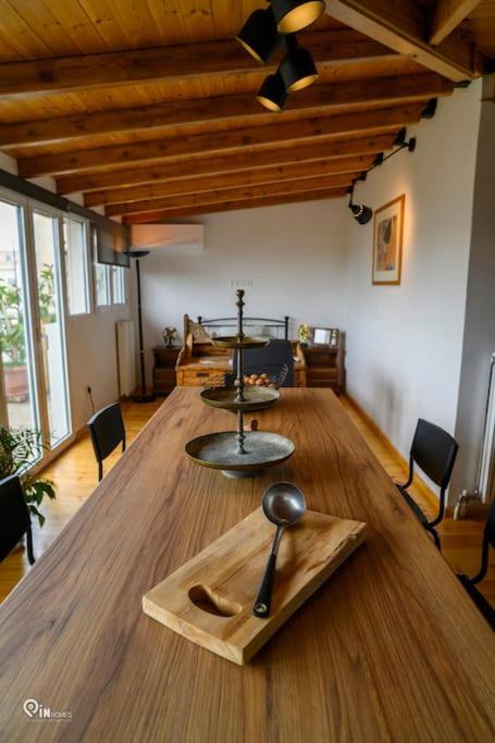 Rustic - Private Rooftop Garden & City View Studio in Egaleo-Athens