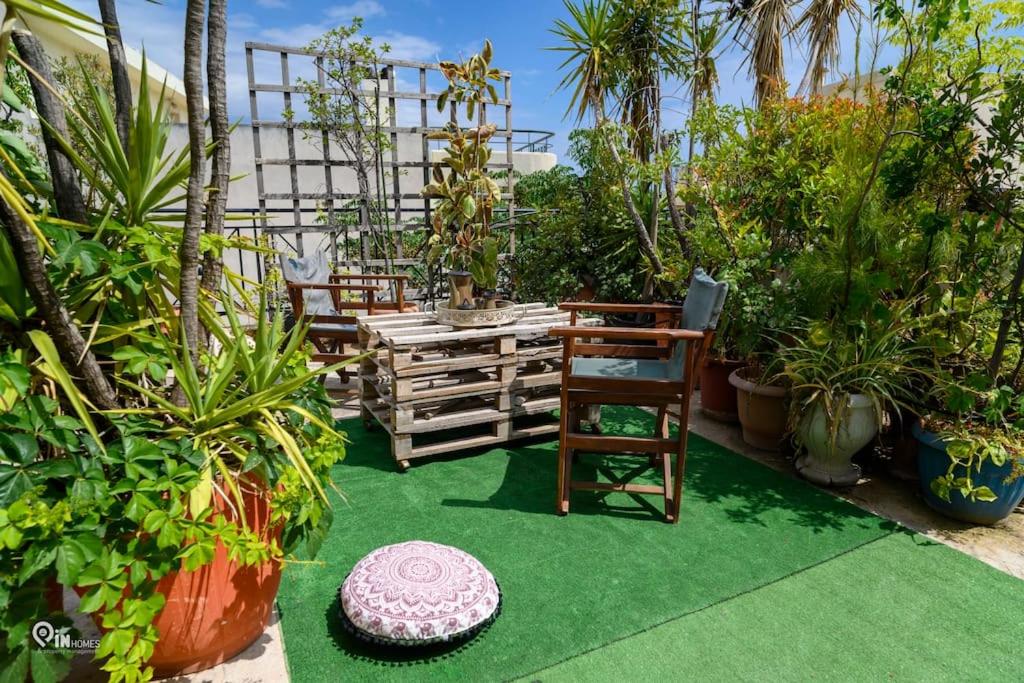Rustic - Private Rooftop Garden & City View Studio in Egaleo-Athens