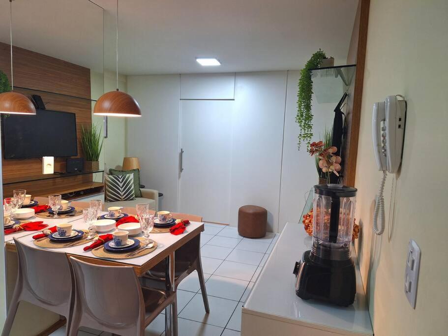 Apartamento Perto de Tudo aconchegante e equipado na Jatiuca
