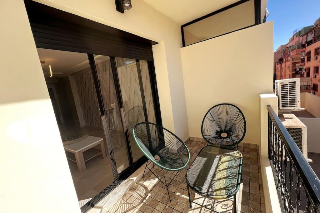 E-Appartement de luxe centre Gueliz piscine parking fibre netflix view 3