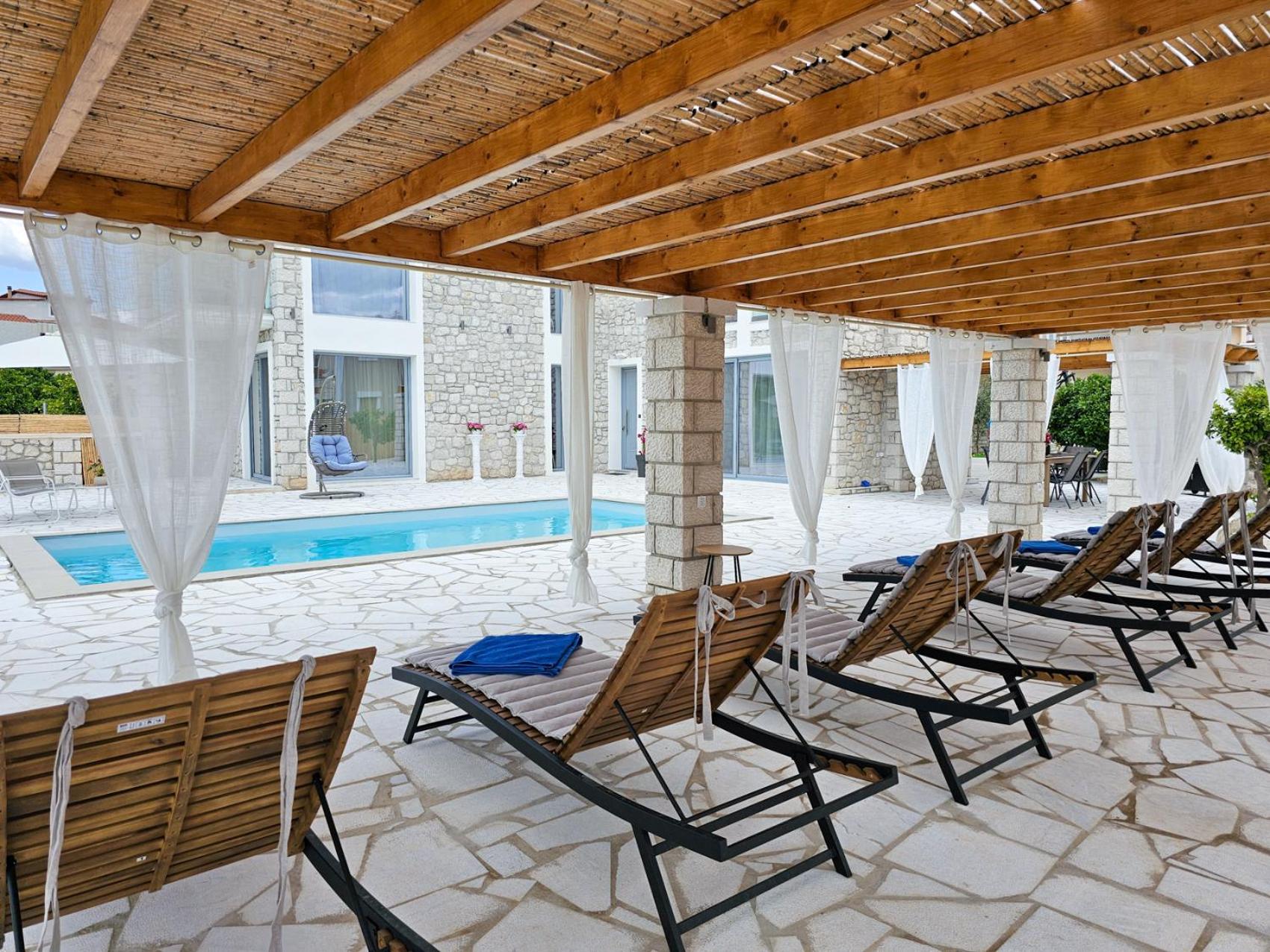 Rafaelia Premium villa with private pool in Drepano view 5