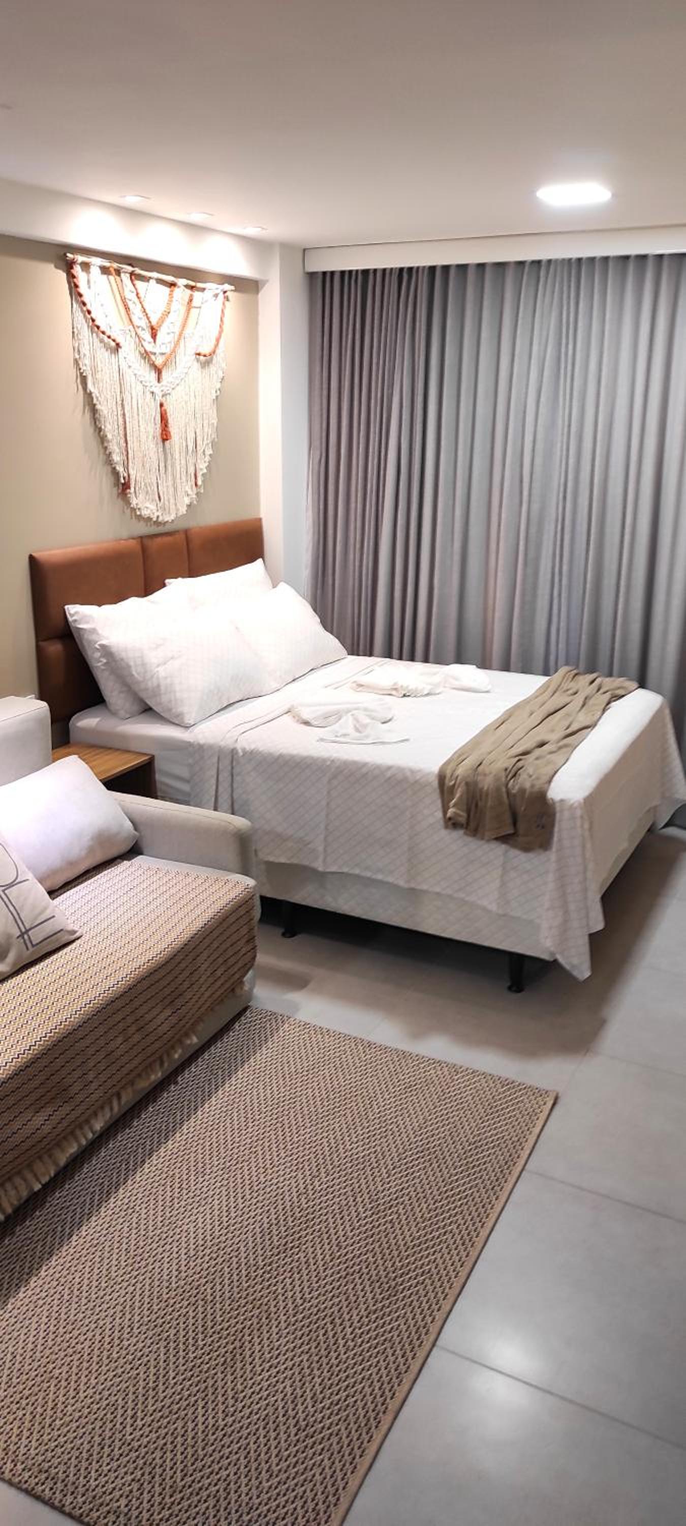 STUDIO DE LUXO - Avaliado com NOTA 10 - Qualidade, Conforto e Comodidade - Centrinho da Praia de Porto de Galinhas