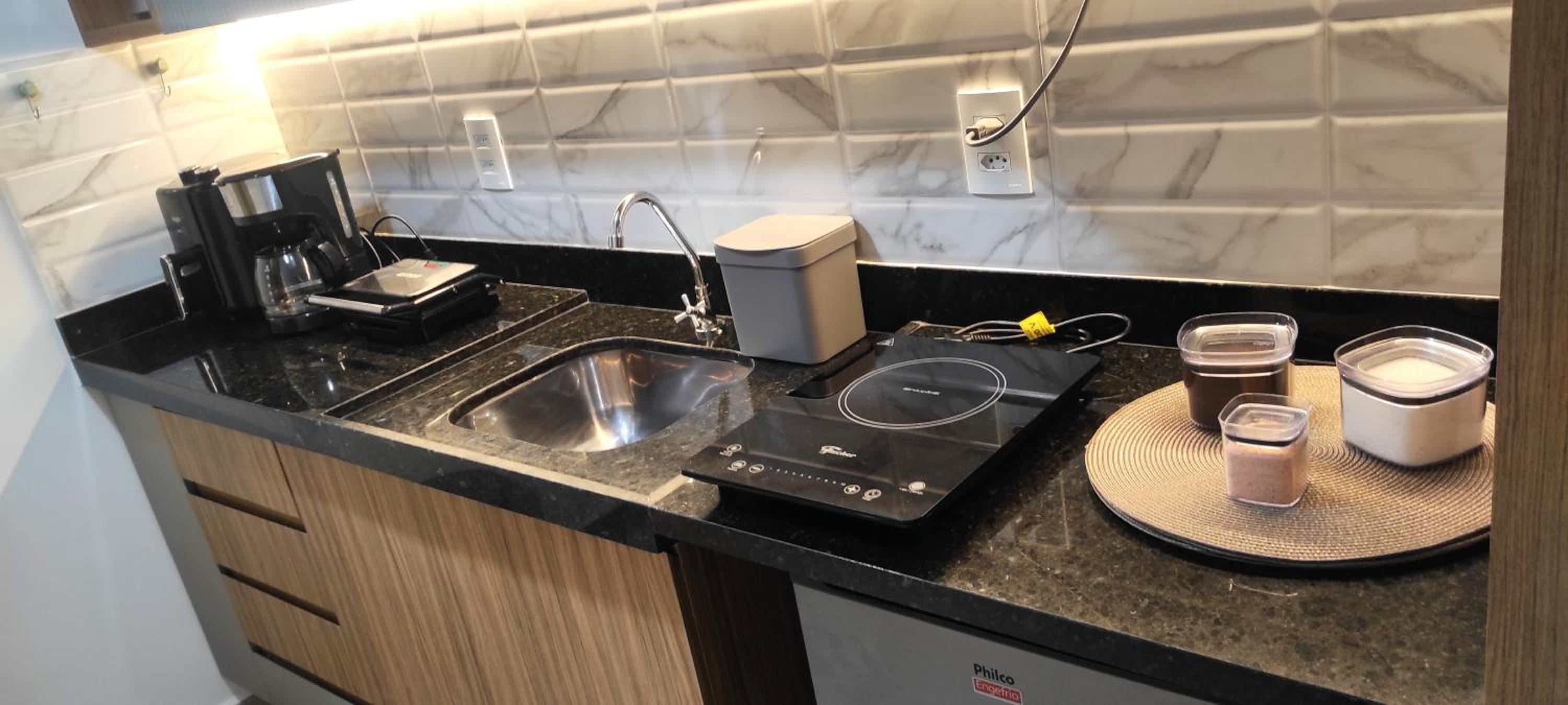 STUDIO DE LUXO - Avaliado com NOTA 10 - Qualidade, Conforto e Comodidade - Centrinho da Praia de Porto de Galinhas