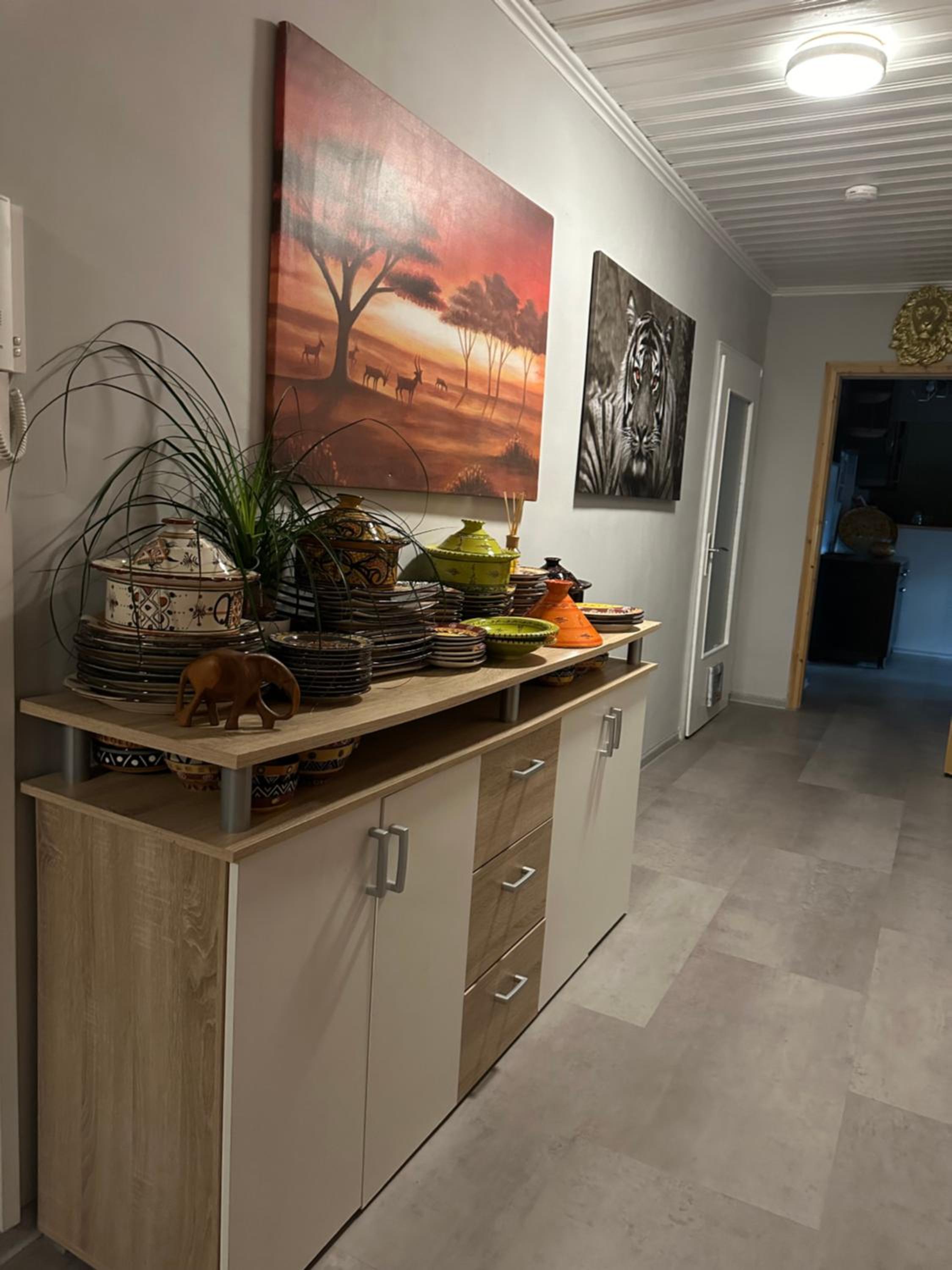 Ferien & Monteur Wohnung 1 - Little Afrika Extensive 5 Zimmer Wohnung
