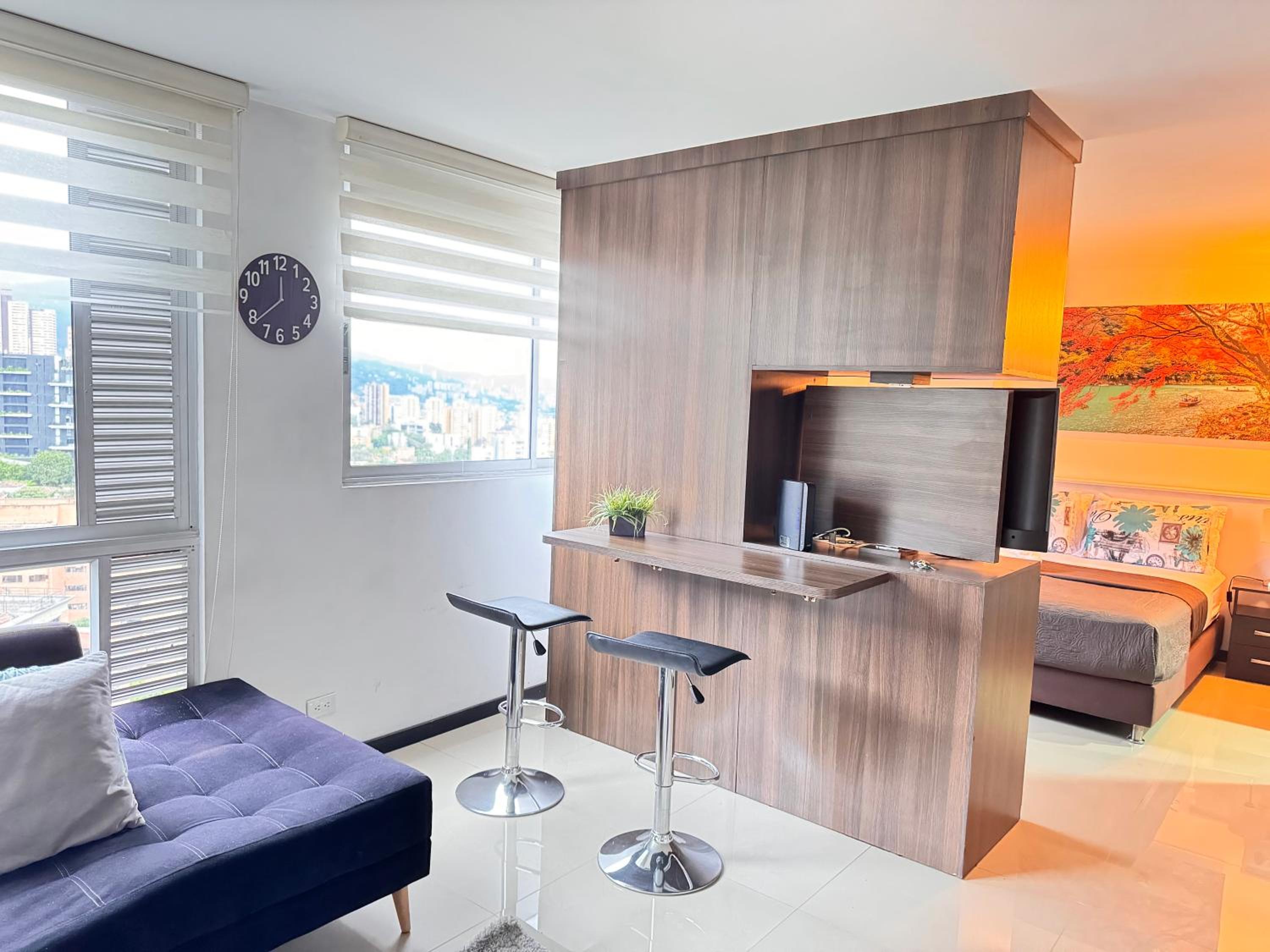 2104 Apartamento Poblado en la zona rosa de medellín