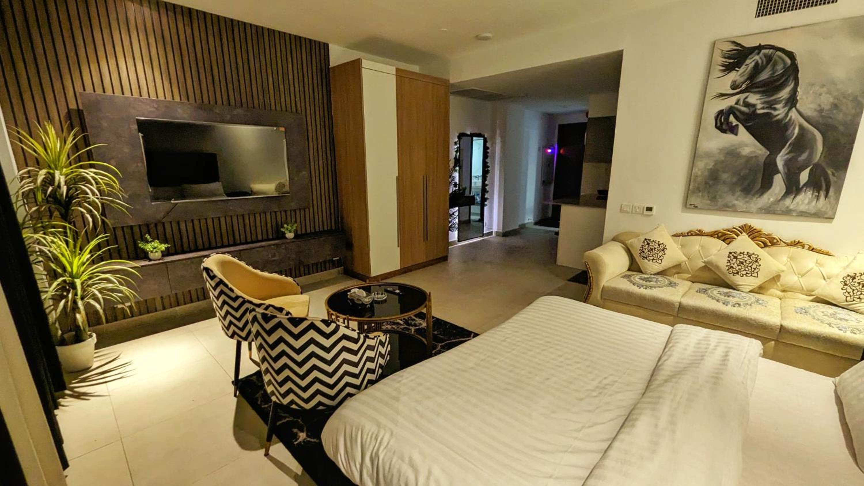hotel room