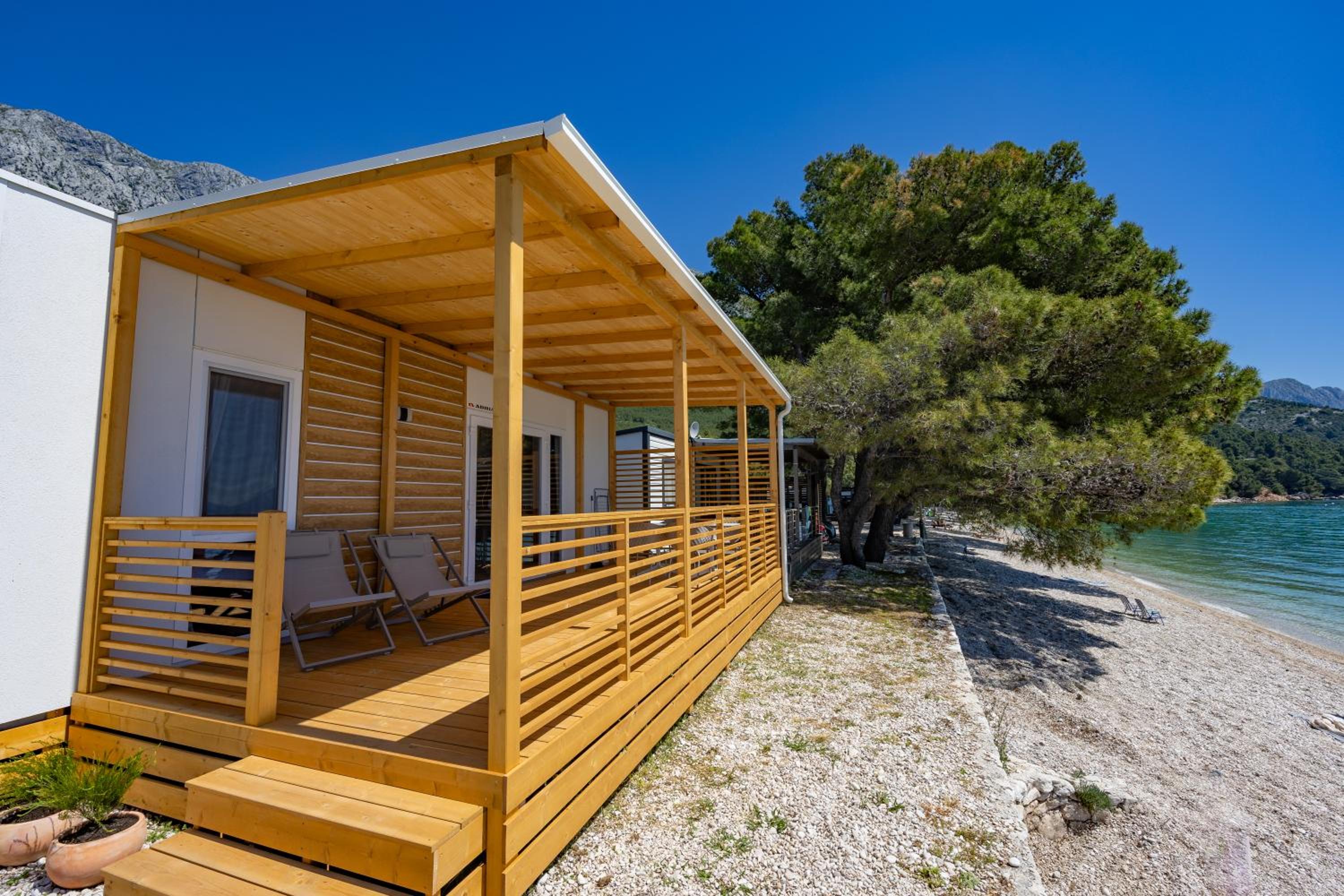 Camp Dole Zivogosce - Mobile home and Glamping tent view 5