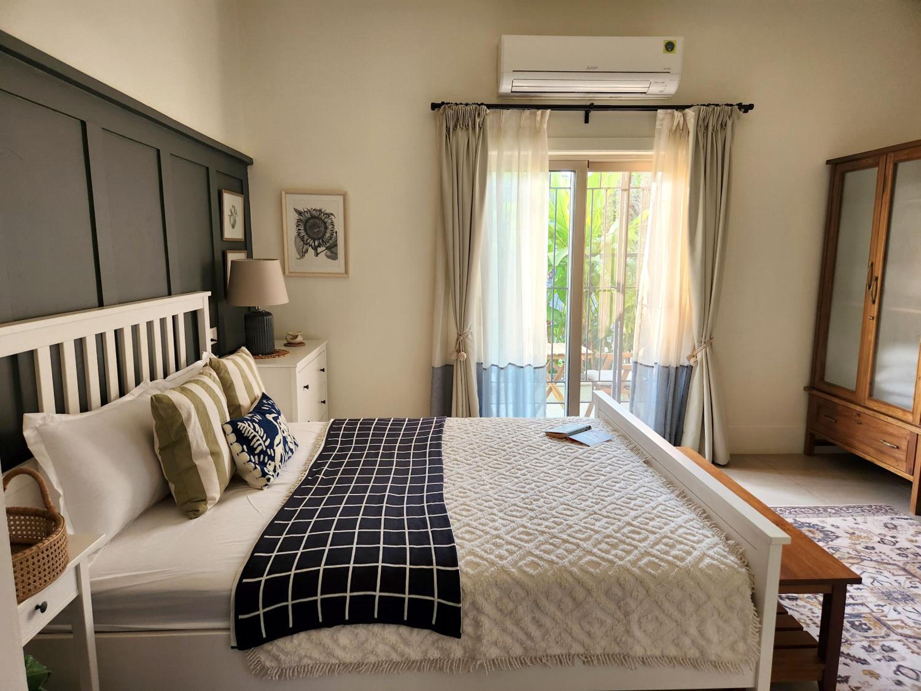 SaffronStays Belle Maison - 3BR French style luxury villa with pool, bougainvillae views & alfresco dining near Kihim Beach view 4