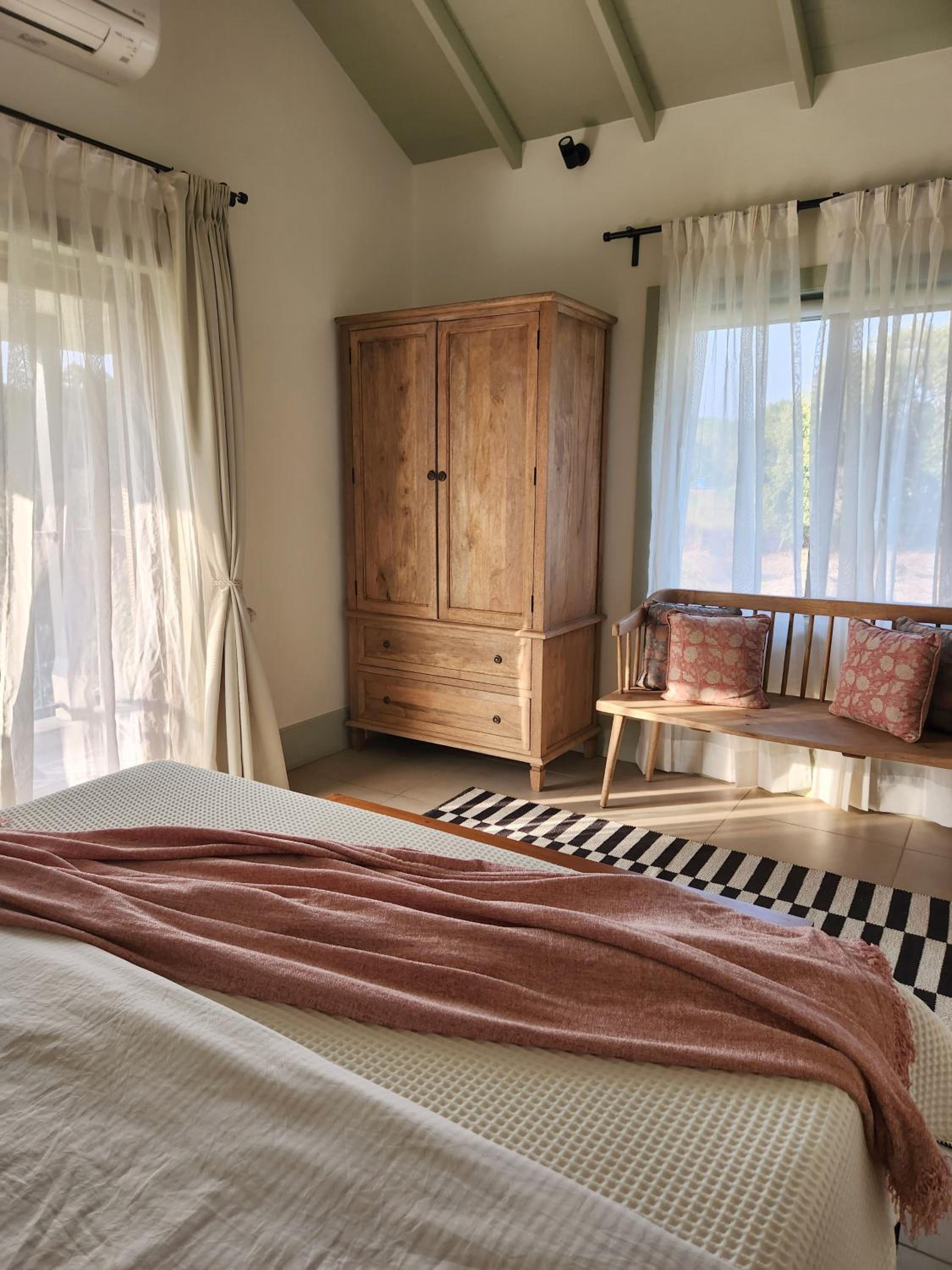 SaffronStays Belle Maison - 3BR French style luxury villa with pool, bougainvillae views & alfresco dining near Kihim Beach view 5