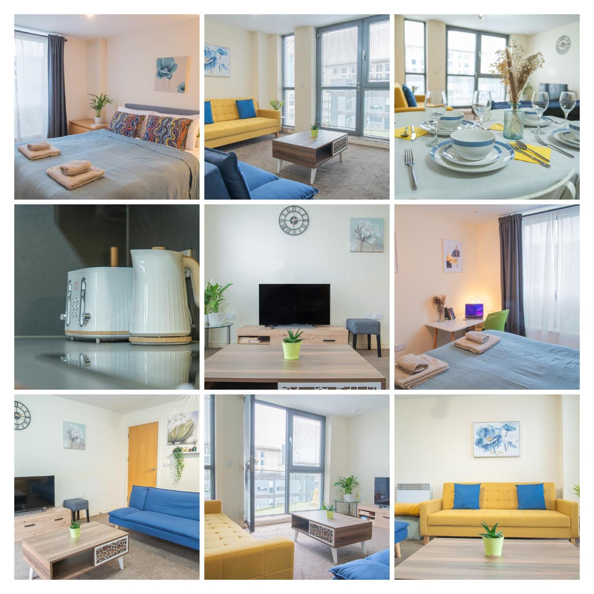 Stay in our Stylish Flat! & secure building & sleeps up to 4 view 5
