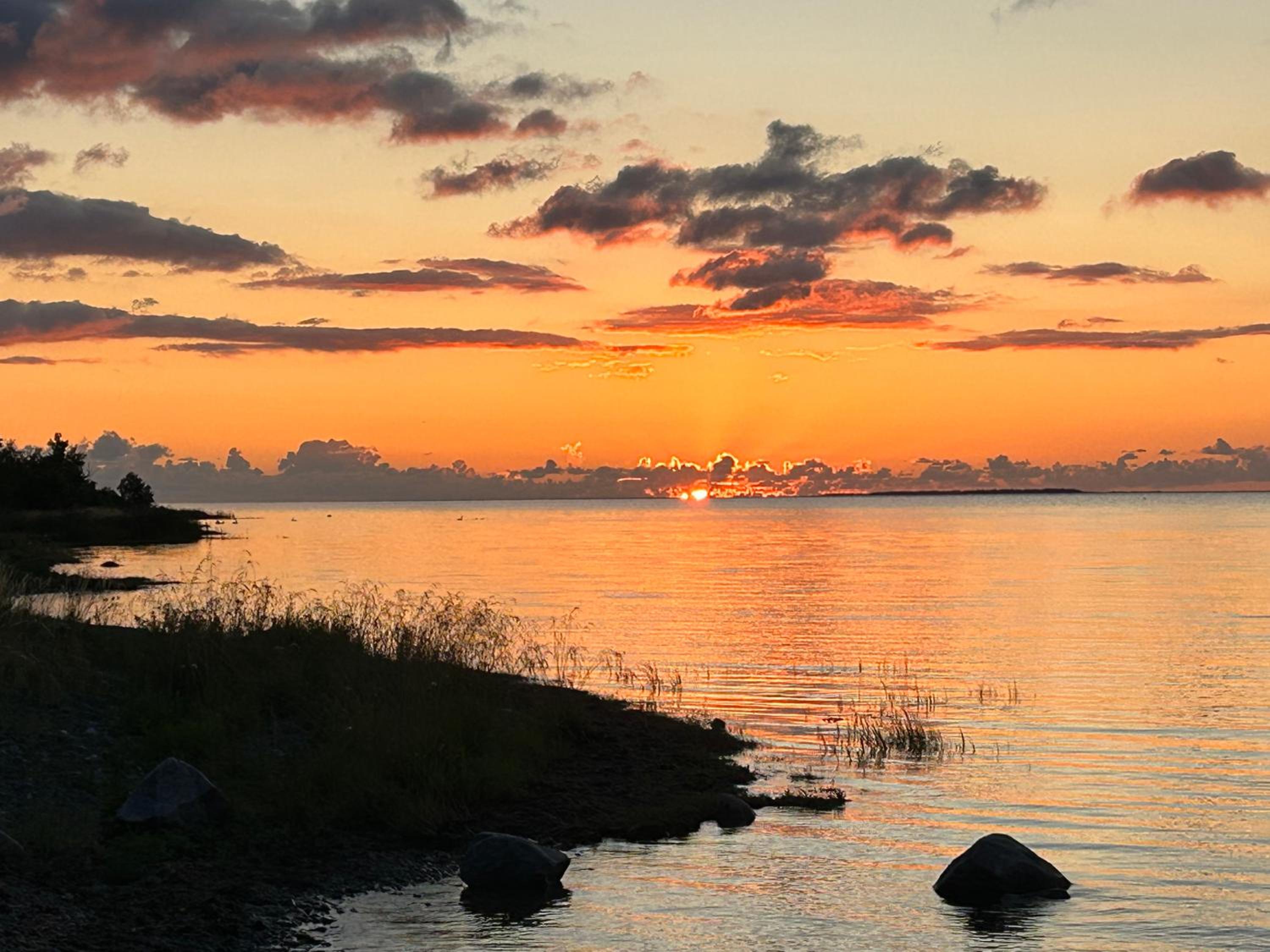 Muhu Kulla Saadu puhkemaja mere ääres
