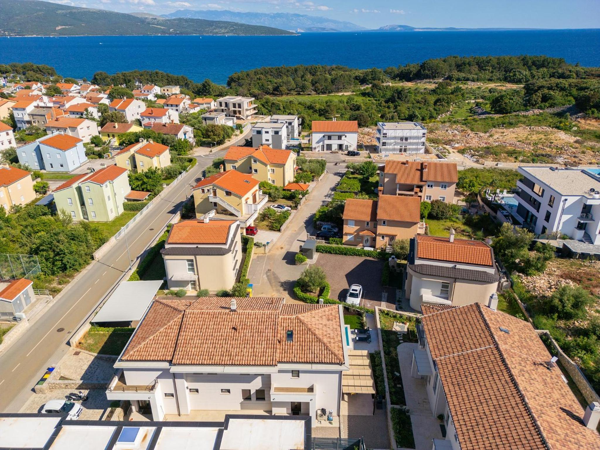 New villa with pool, sea view, close to a beautiful beach - By TRAVELER tourist agency Krk - ID 2407 view 2