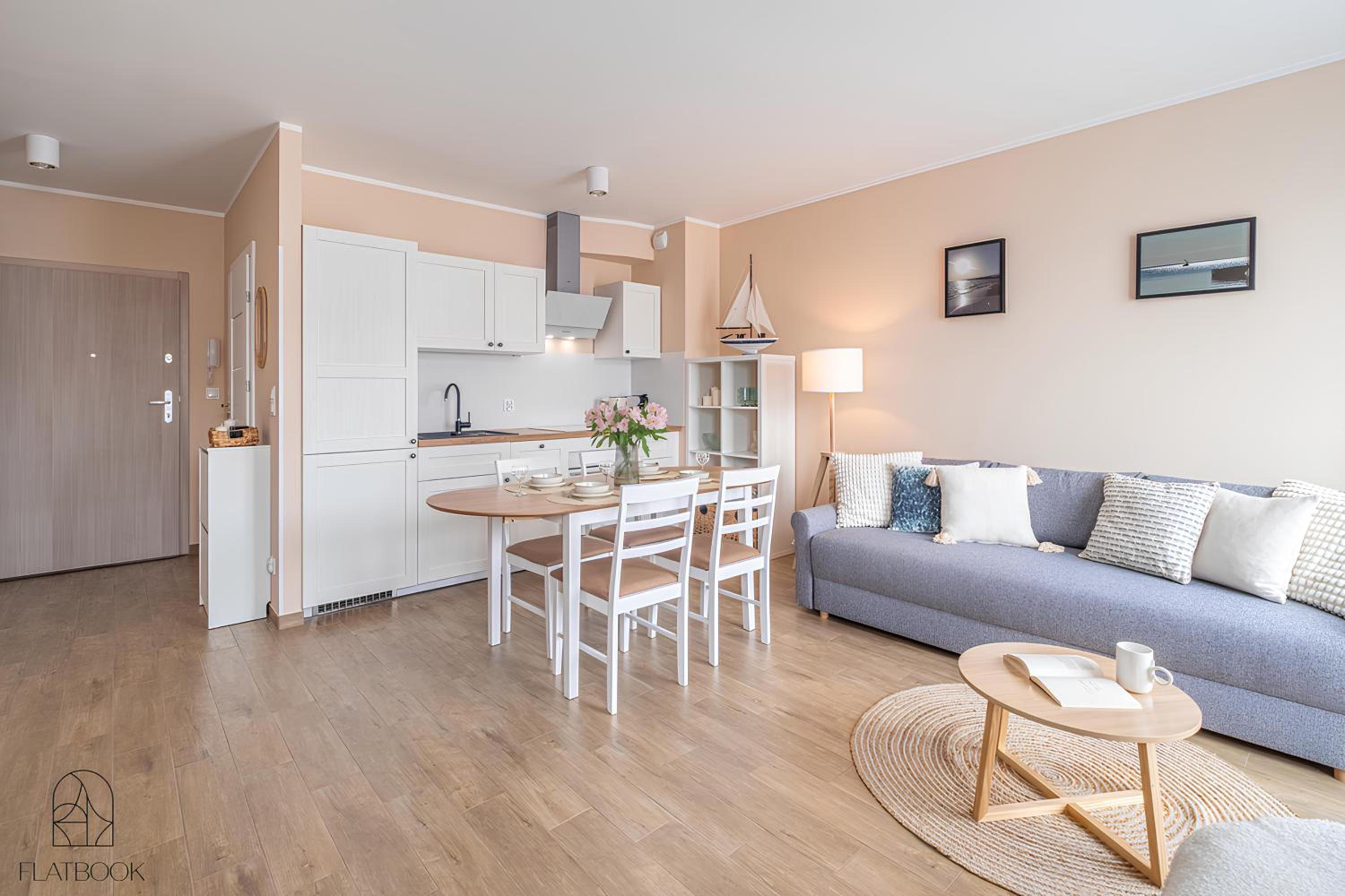 Flatbook Apartamenty - Przystań Cztery Pory Roku Sztutowo z bilardem i parkingiem