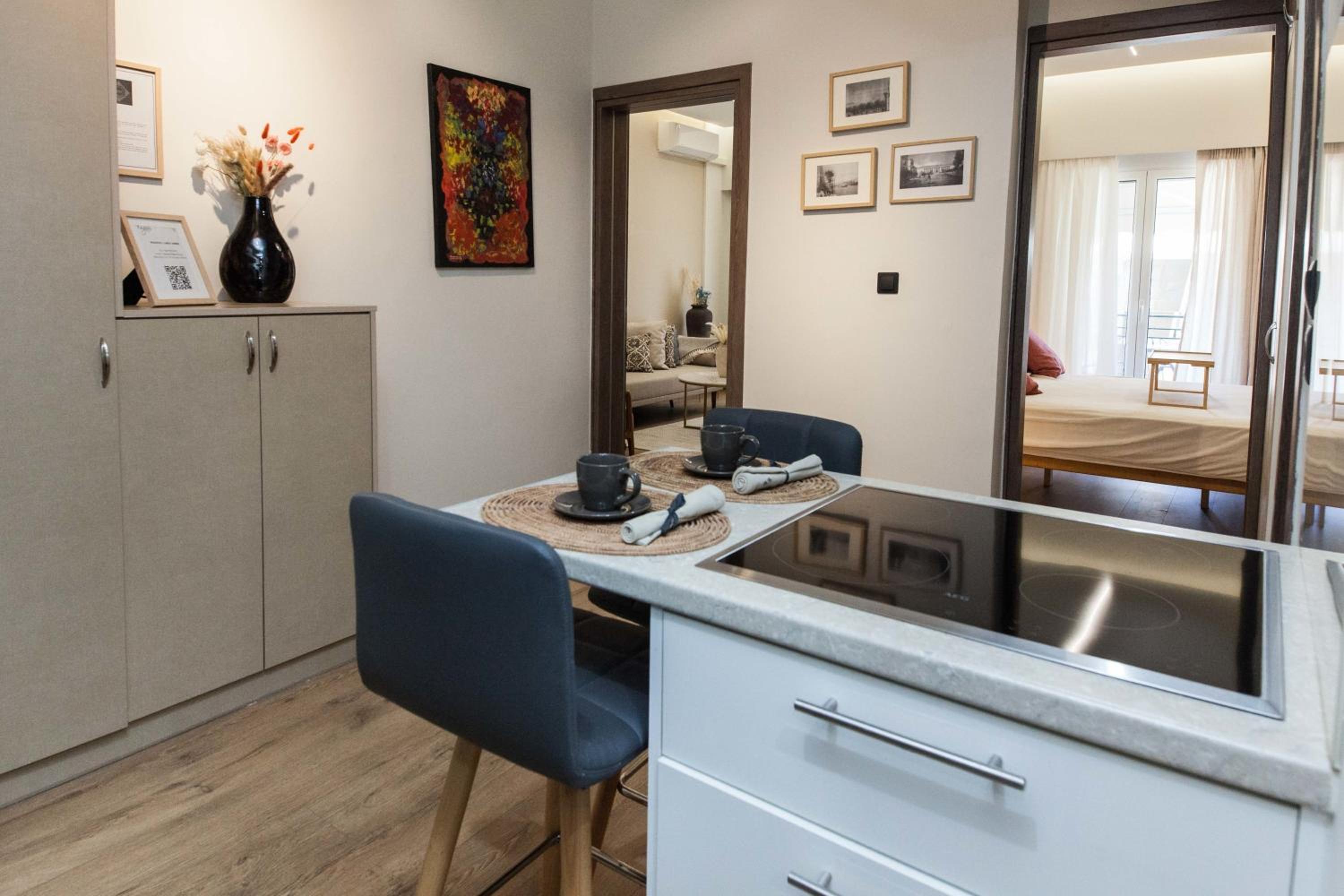 Acropolis View Modern Deluxe Suite with Balcony