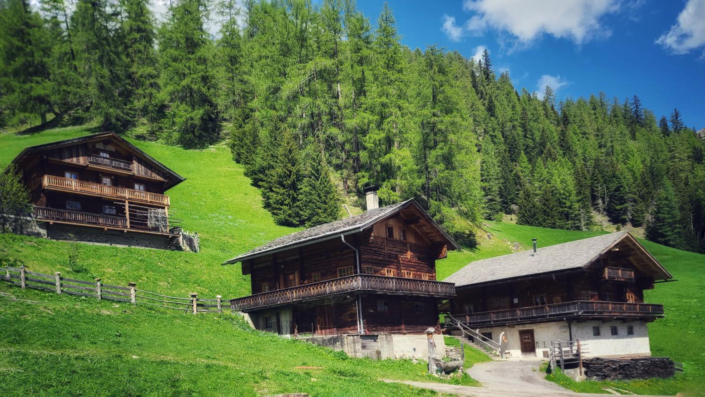 Almhütte Oberschaller bei Alfenalm - Ferienwohnungen am Berg