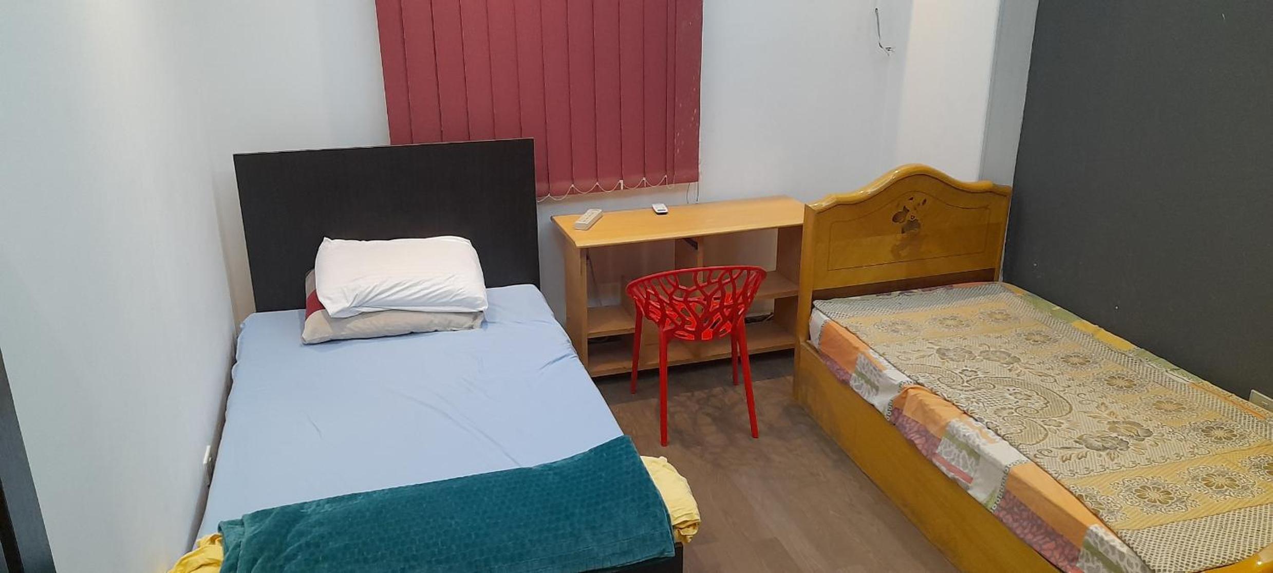 Rooms, shared apartment with a separate private entrance in Nasr City,Cairo,Egypt near the new Malaysian students building, the Abana, Al-Fajr Institute fo