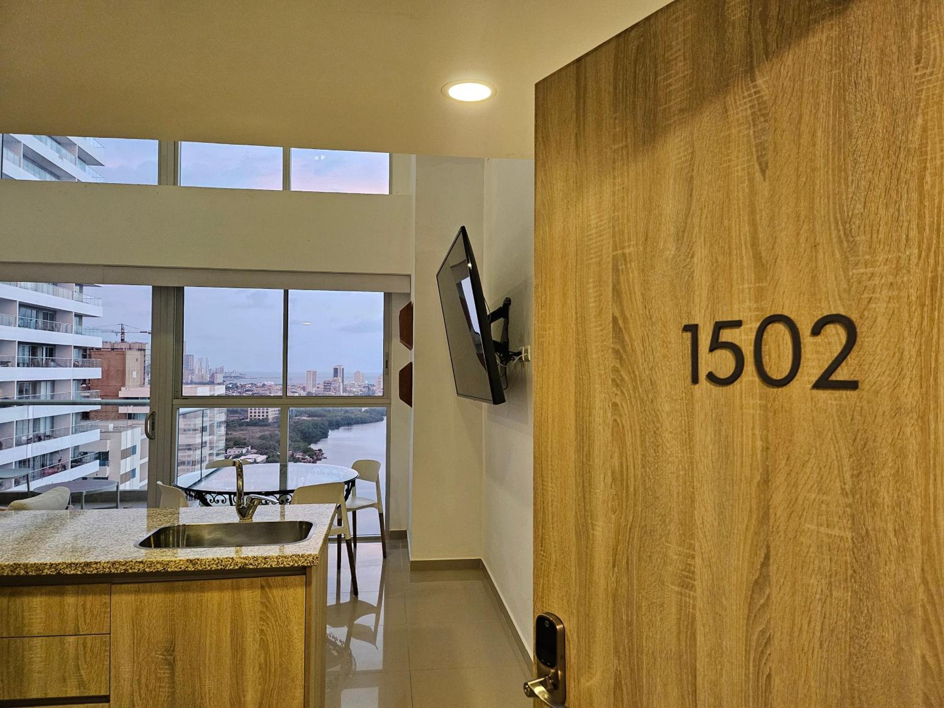 Duplex de Lujo nuevo con vista increible al centro y la playa