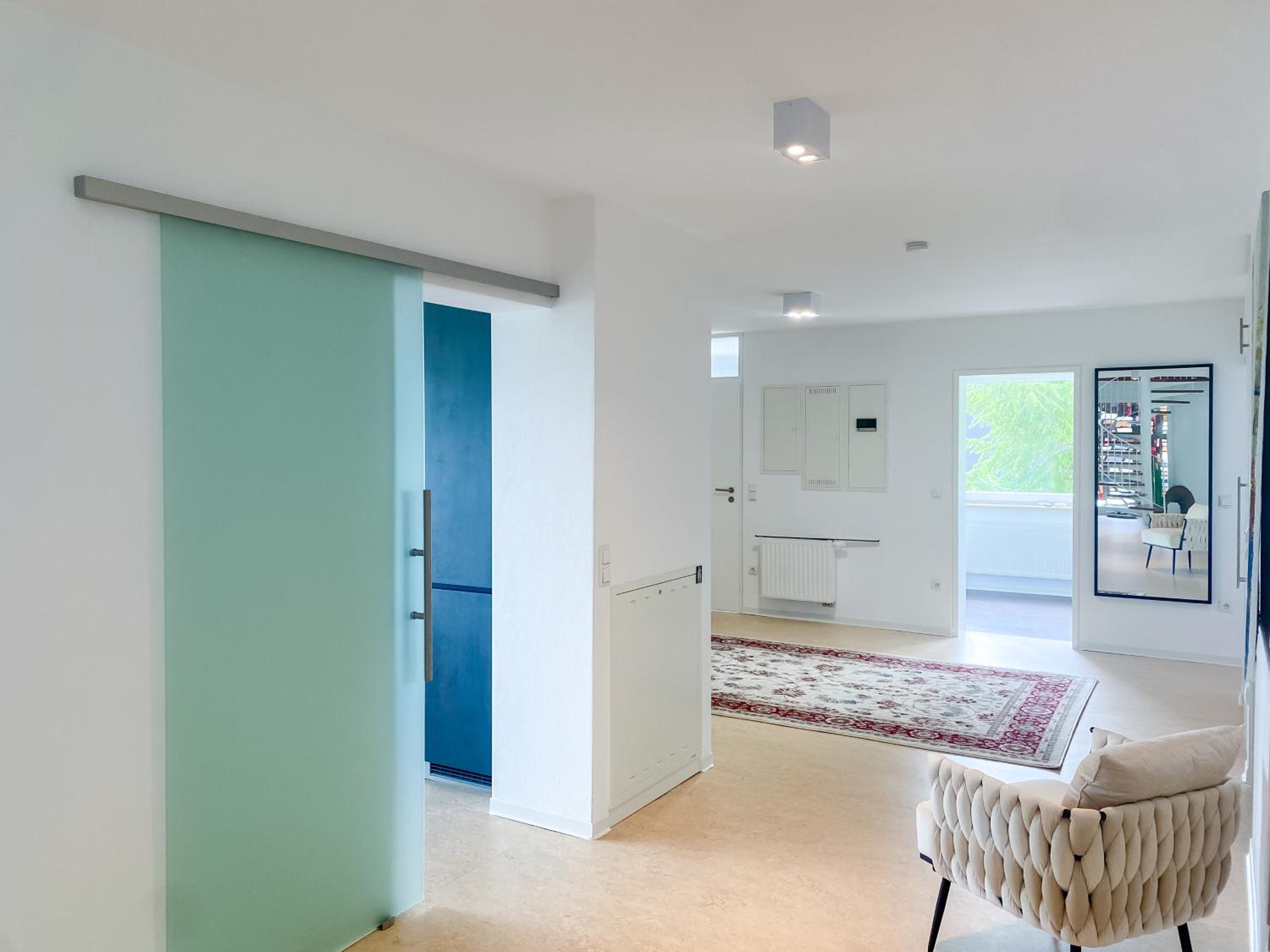 170qm Apartment in Natur für Familien mit Parken, 2 Balkone, und Küche