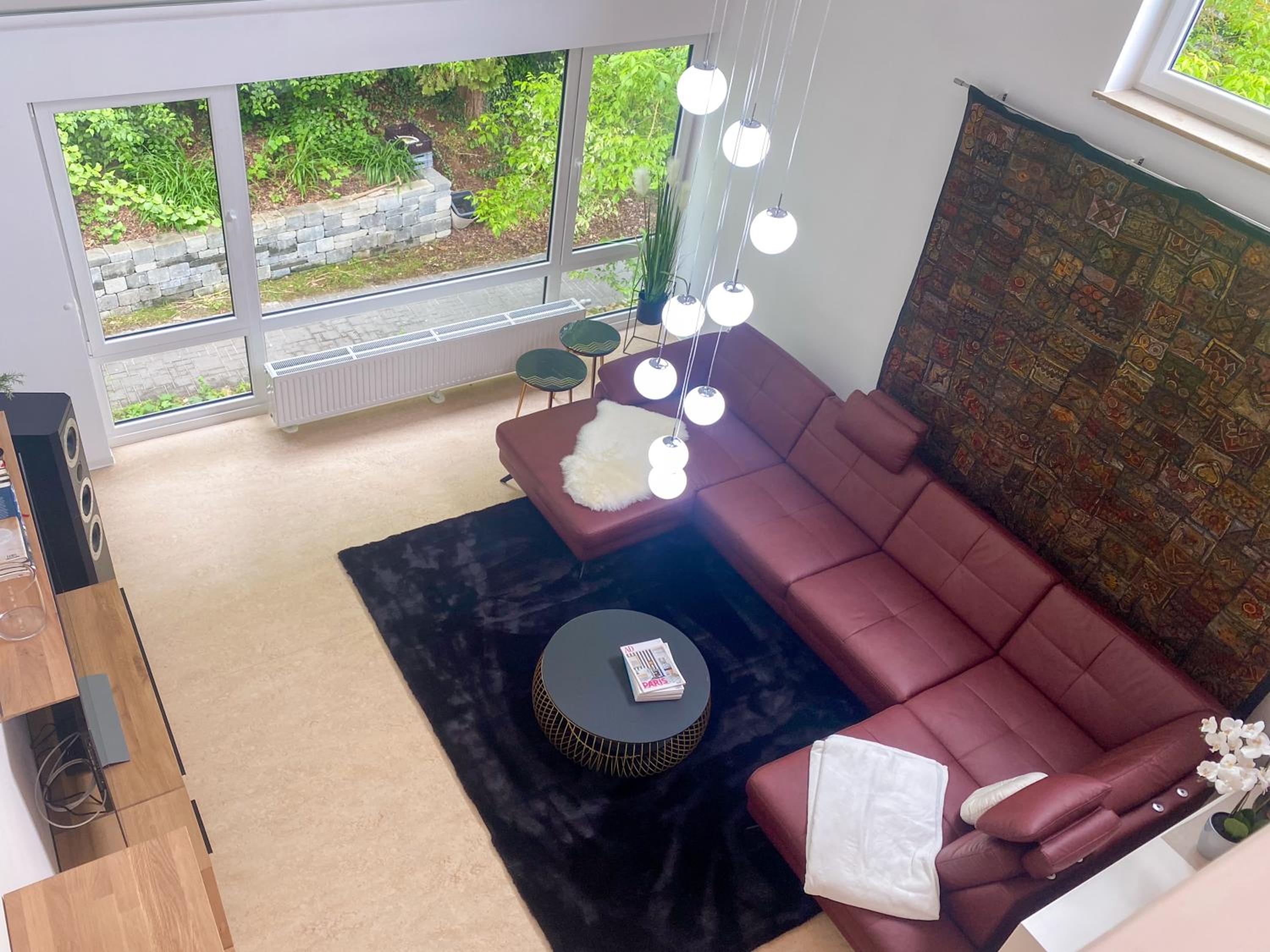 170qm Apartment in Natur für Familien mit Parken, 2 Balkone, und Küche